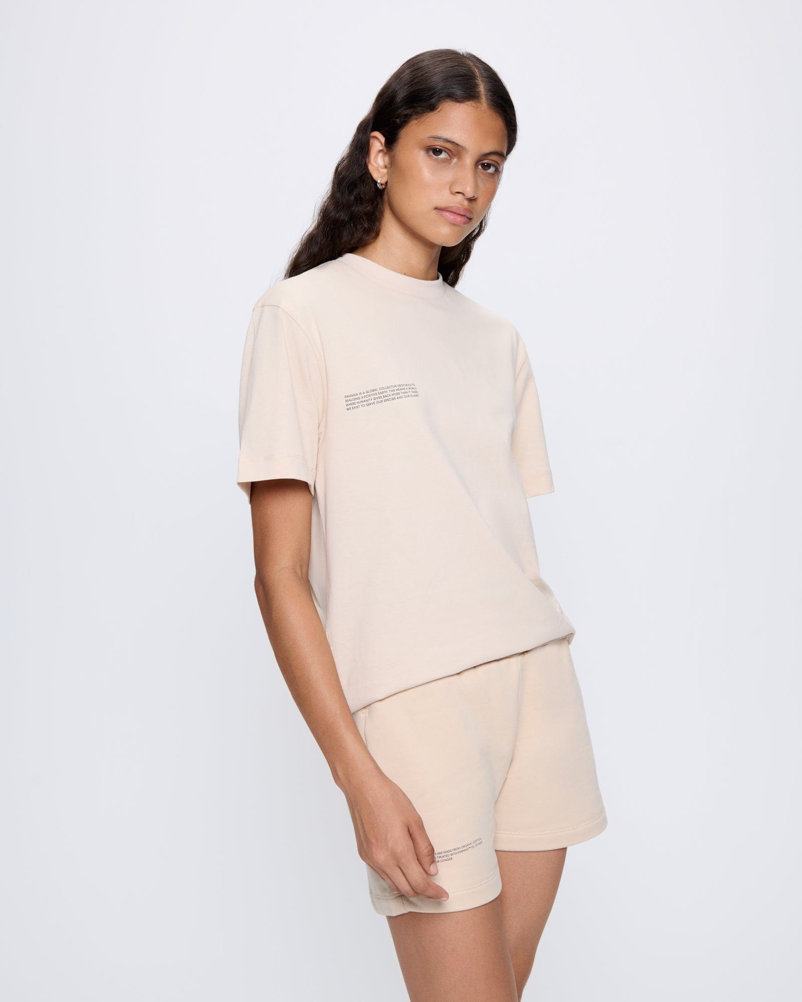 Womens 365 T-shirt and Shorts Bundle—Sand