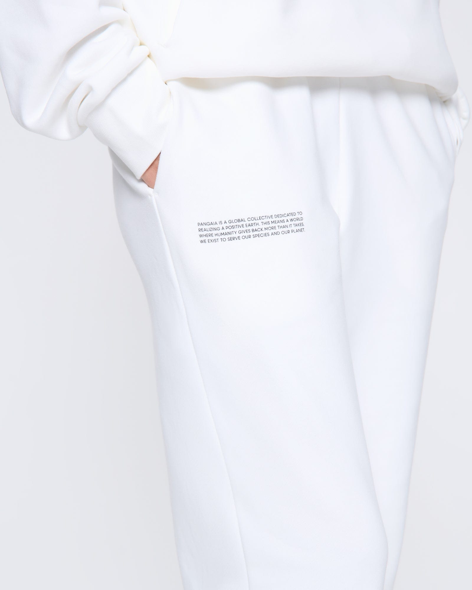 Womens Off-white 365 Midweight Track Pants | PANGAIA