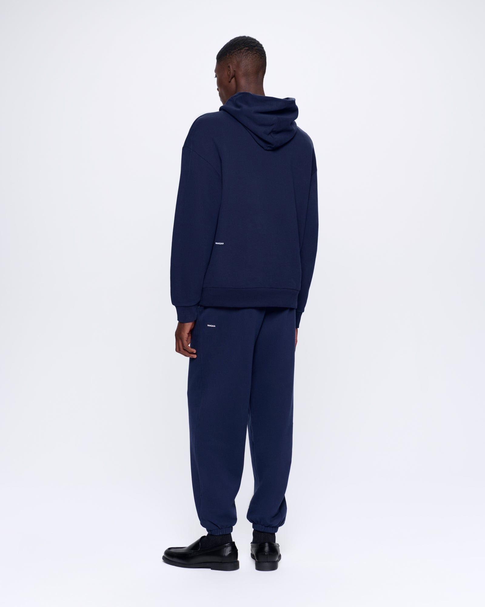 Mens Navy 365 Midweight Track Pants | PANGAIA