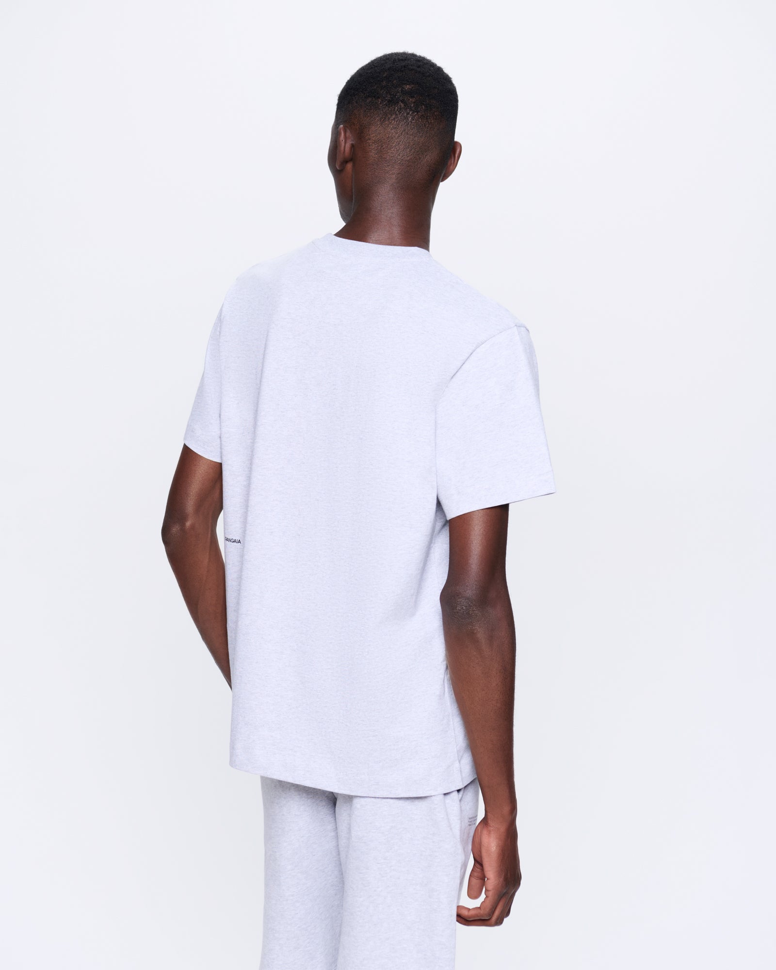 Mens Grey 365 Midweight T-shirt | Luxury T-Shirts | PANGAIA