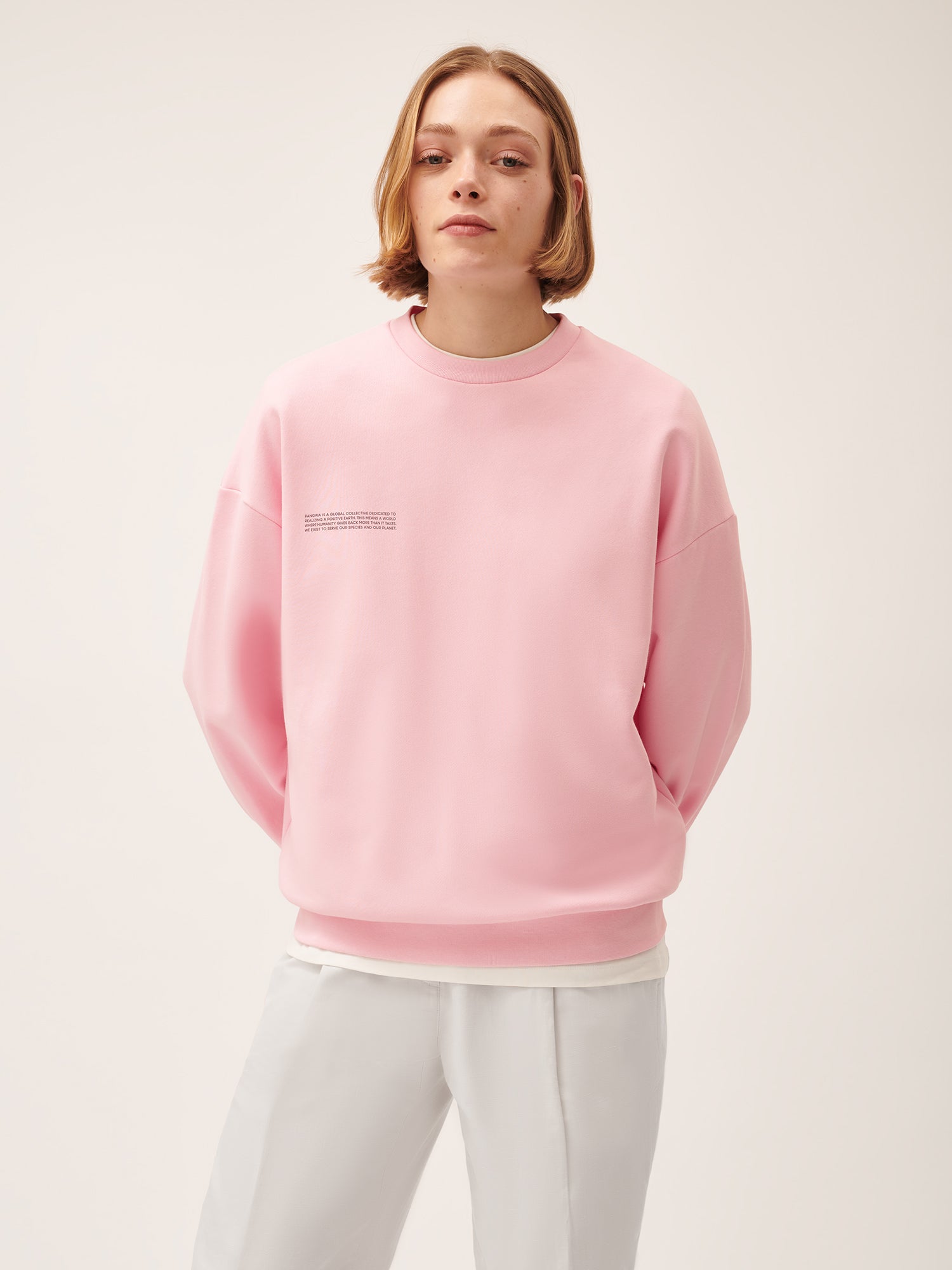 Pink 365 Midweight Sweatshirt | Pangaia