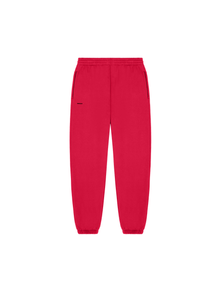 Womens 365 Midweight Track Pants—Goji red