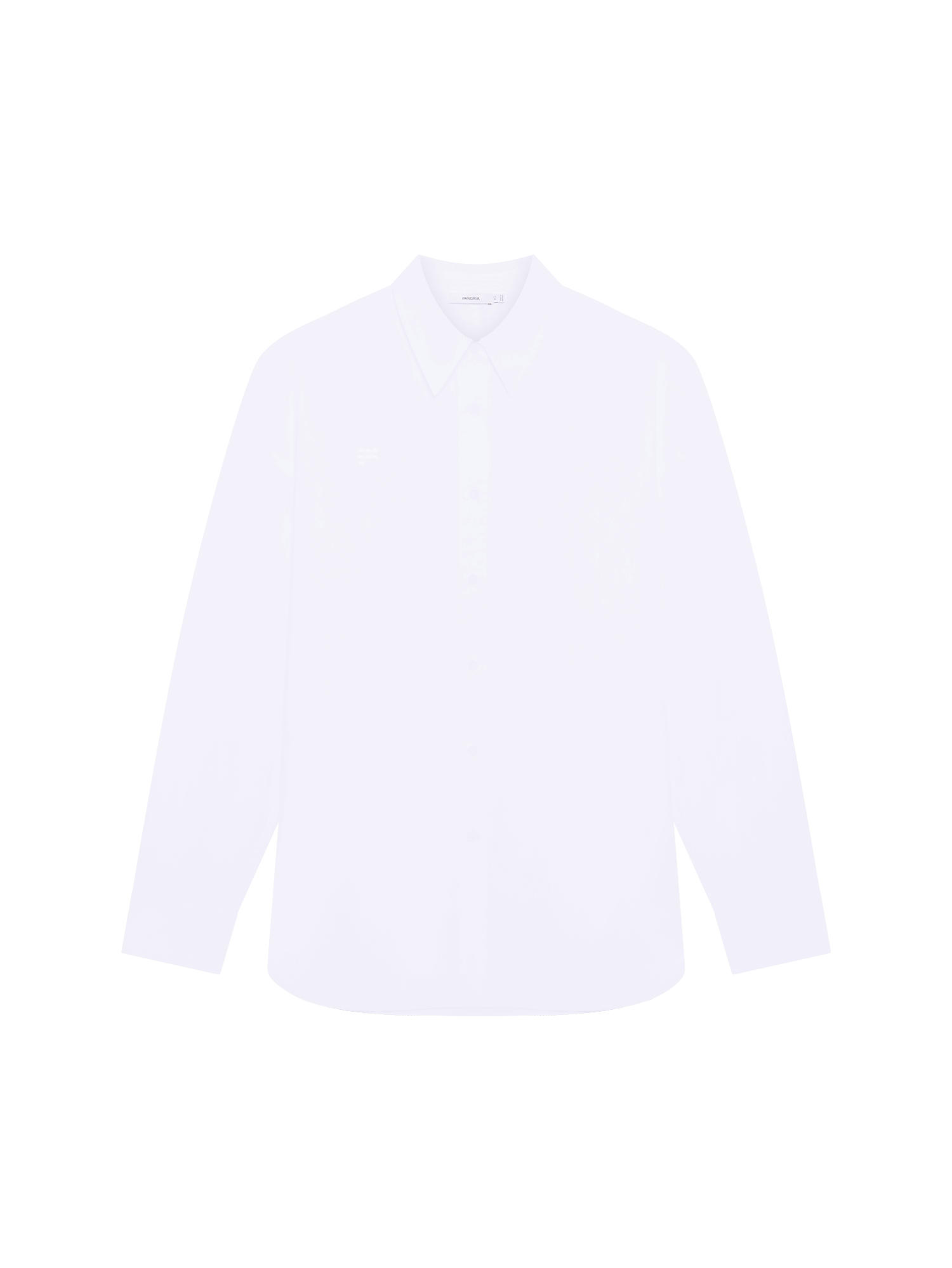 Womens Cotton Poplin Overshirt—Off-White
