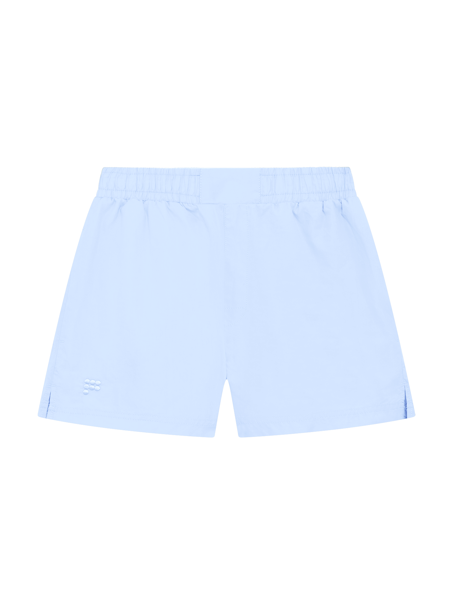 Womens Cotton Shorts—Wildflower Blue