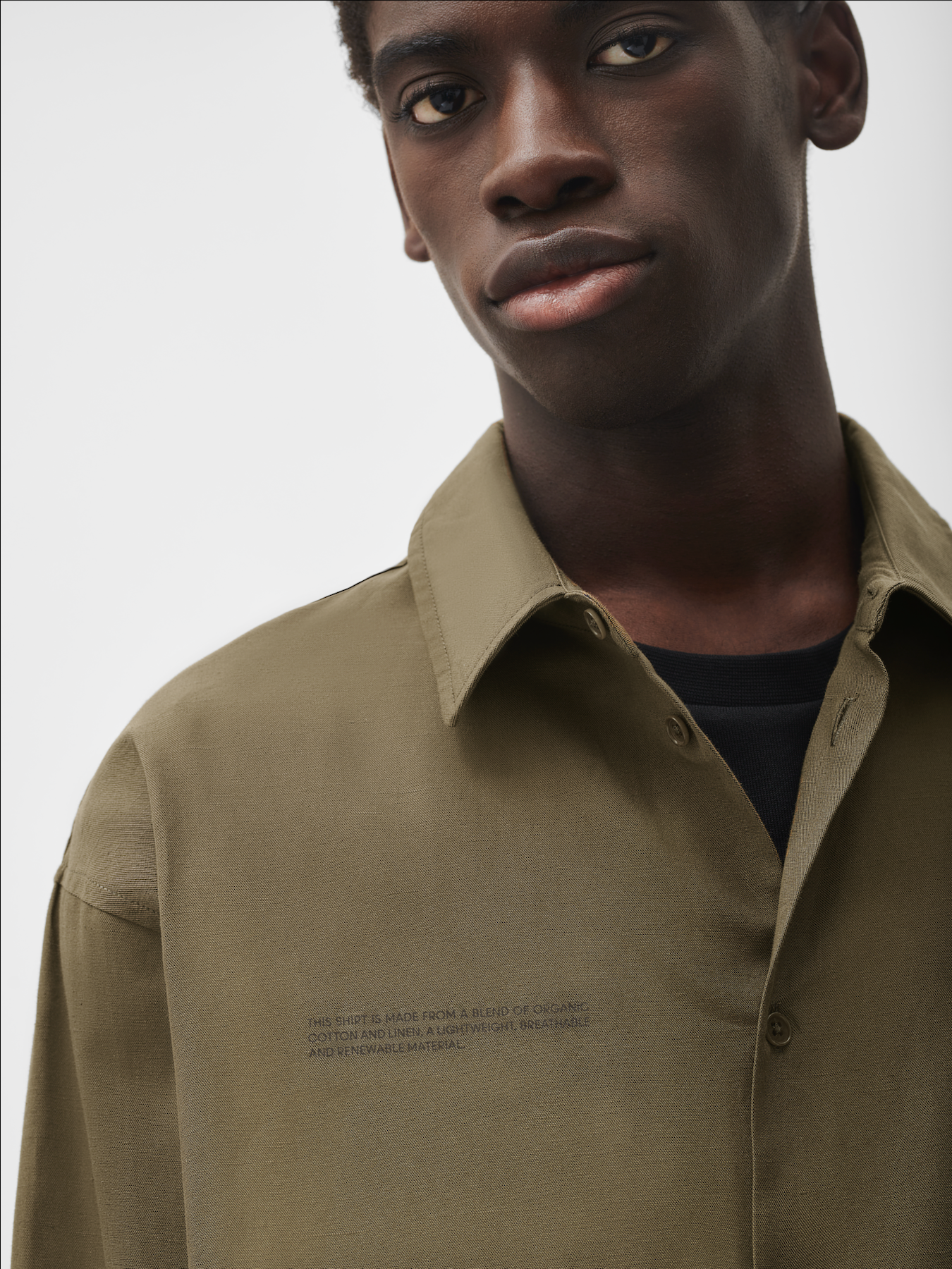 Cotton-Linen-Overshirt-Soil-Brown-Model-Male-3