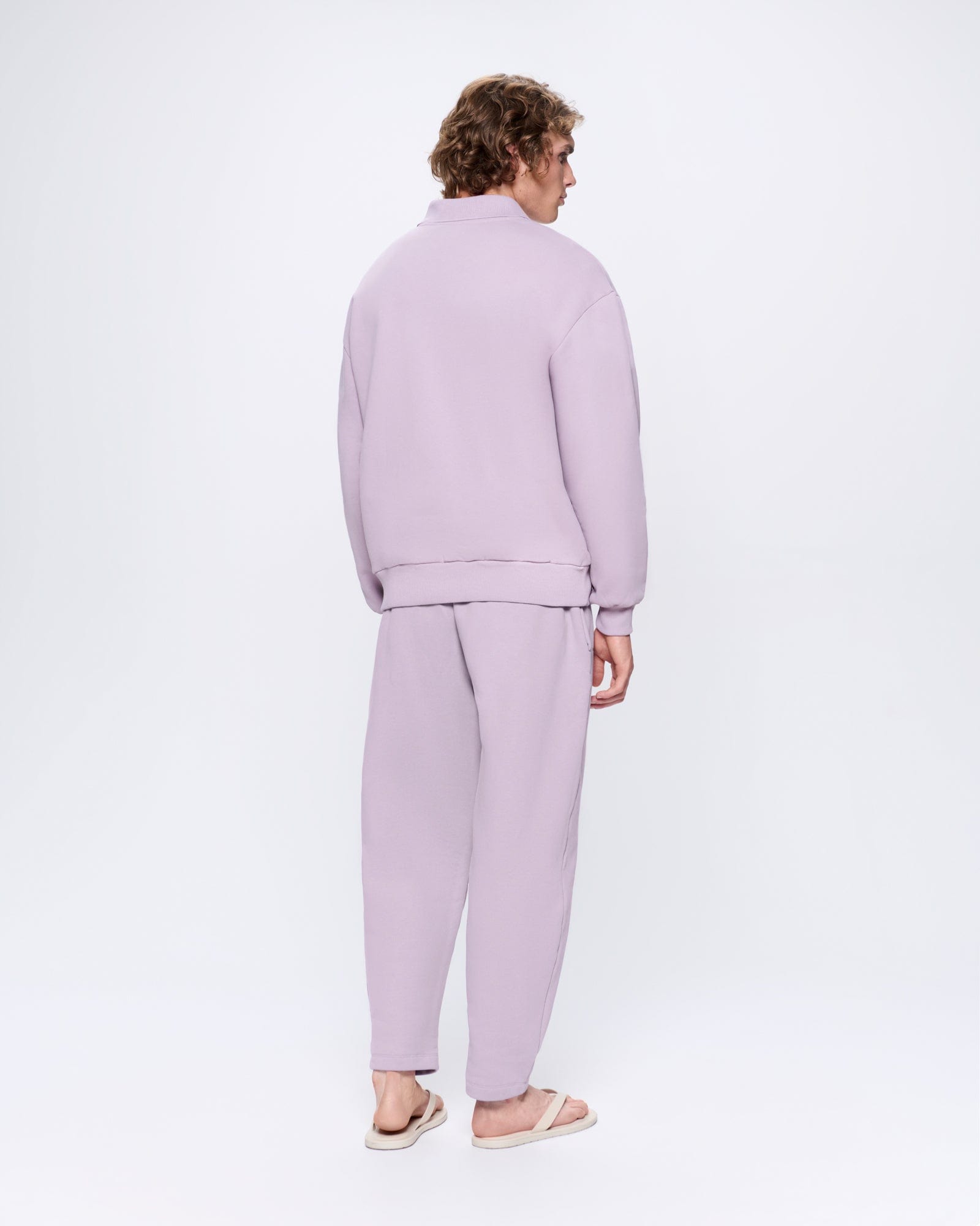 Mens Purple DNA Barrel-leg Track Pants | PANGAIA