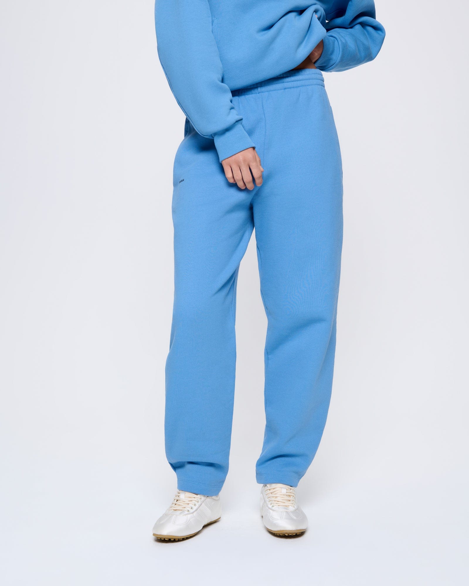 Womens Blue DNA Barrel-leg Track Pants | PANGAIA