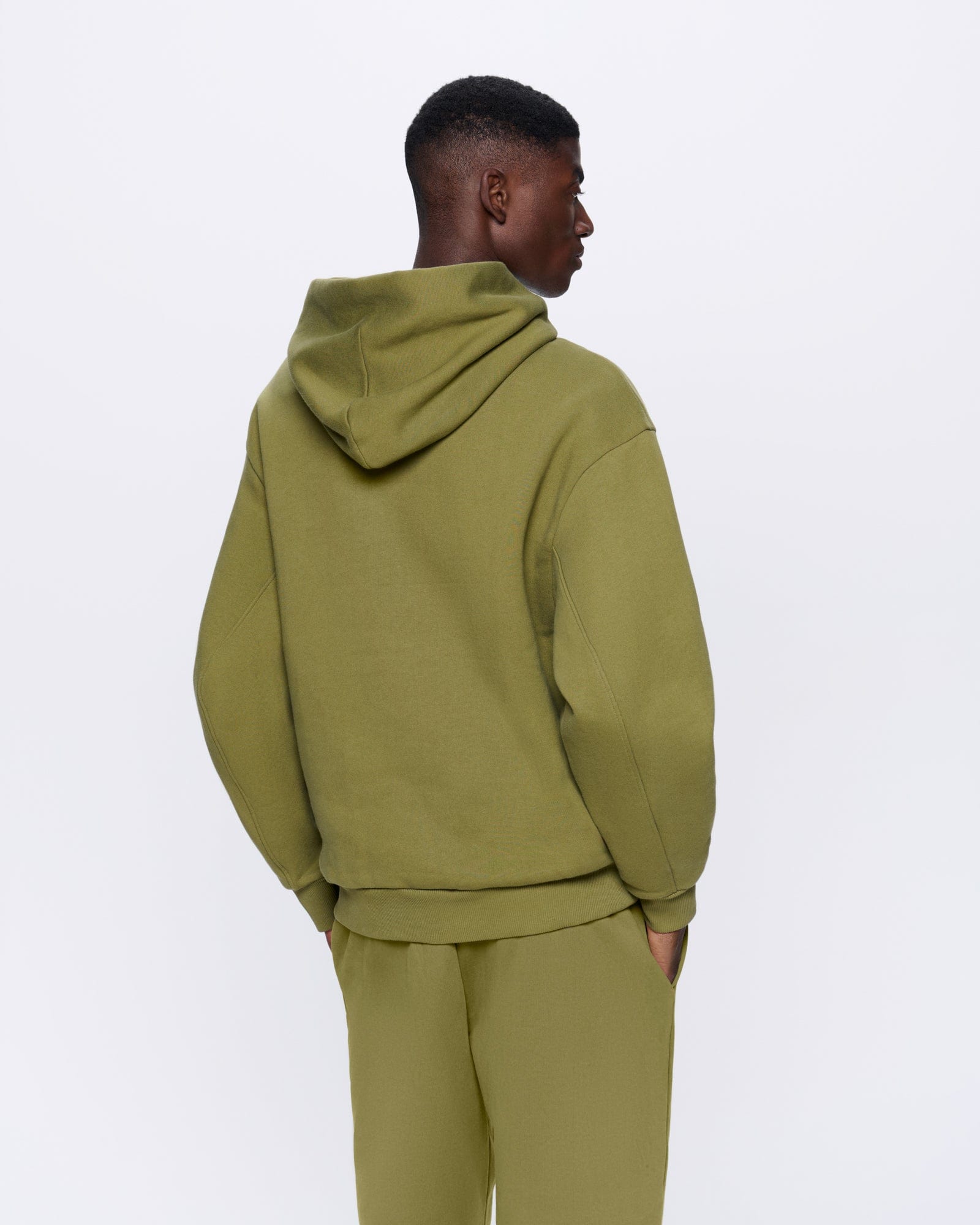 HUMAN HOPE HEAVYWEIGHT HOODIE GREEN S 【公式通販】