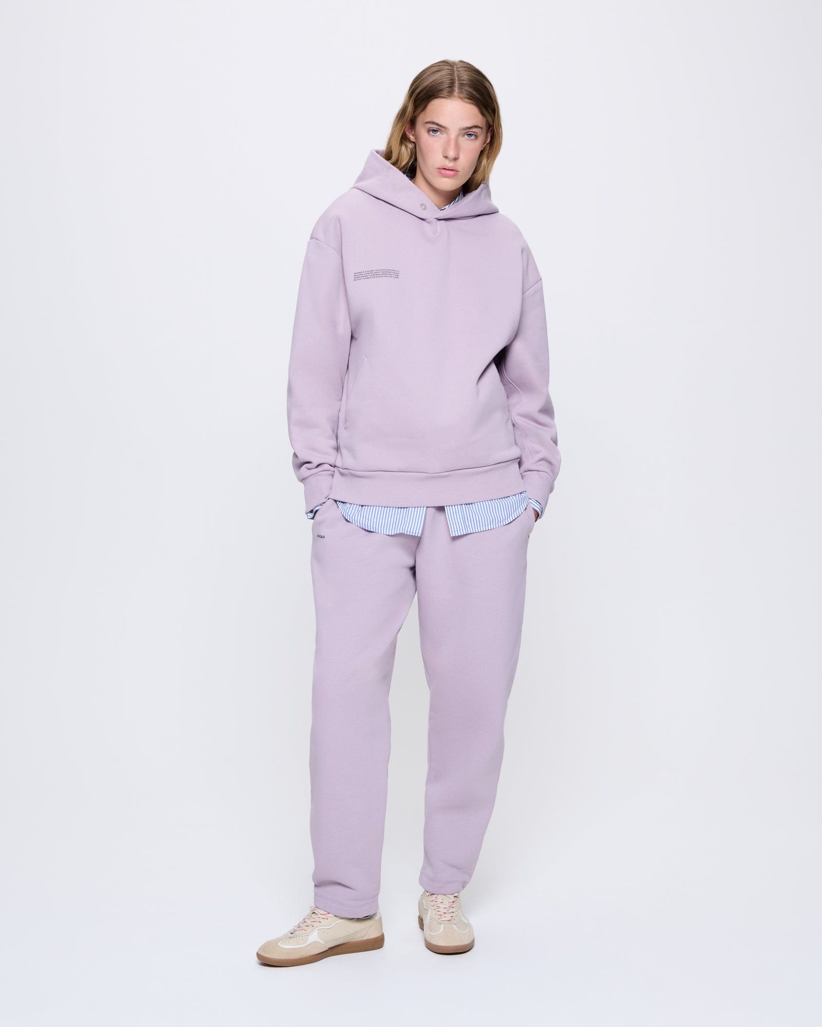 Womens Purple DNA Hoodie | Designer Hoodies | PANGAIA