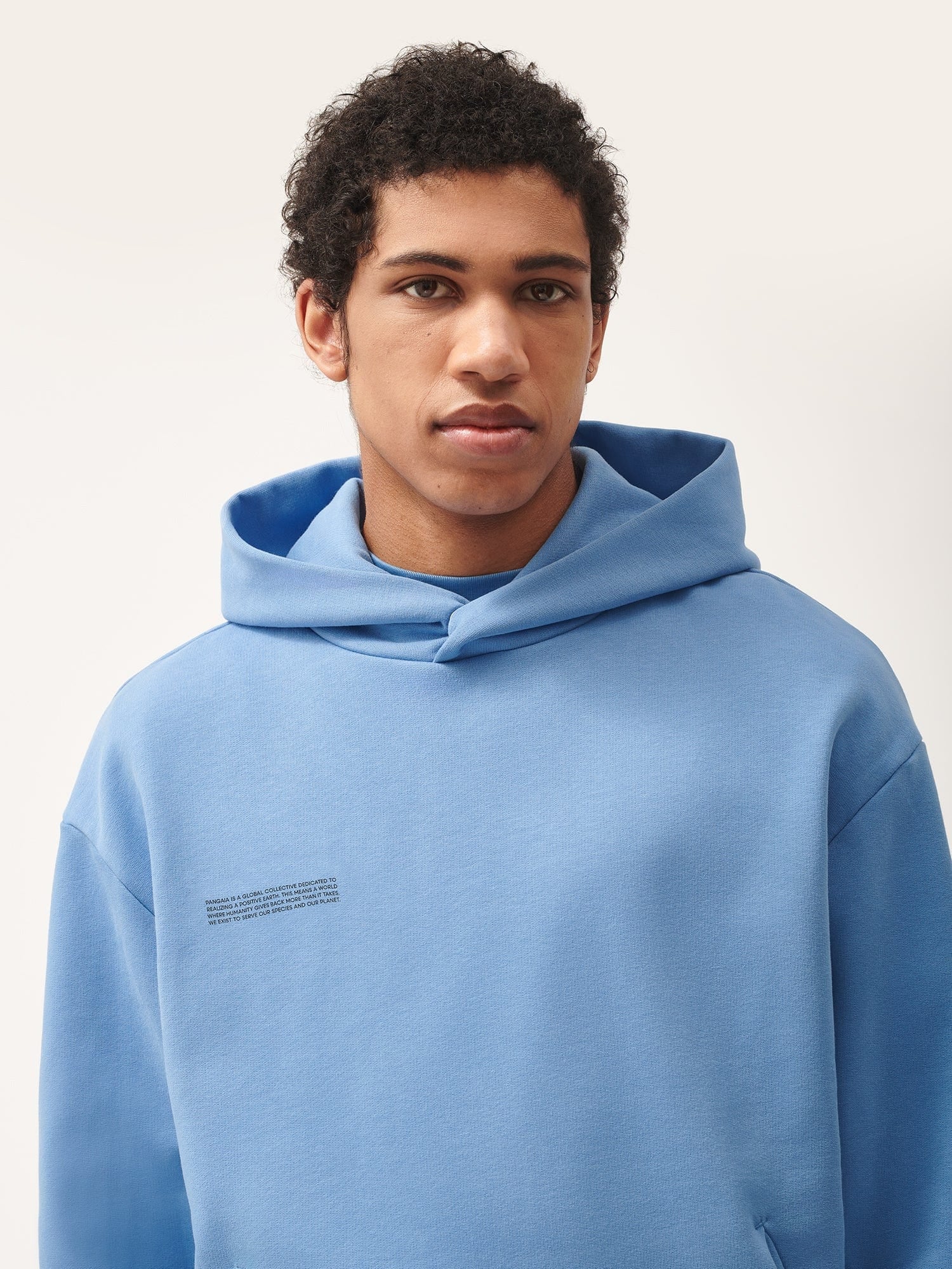 Mens Blue DNA Hoodie | Designer Hoodies | PANGAIA