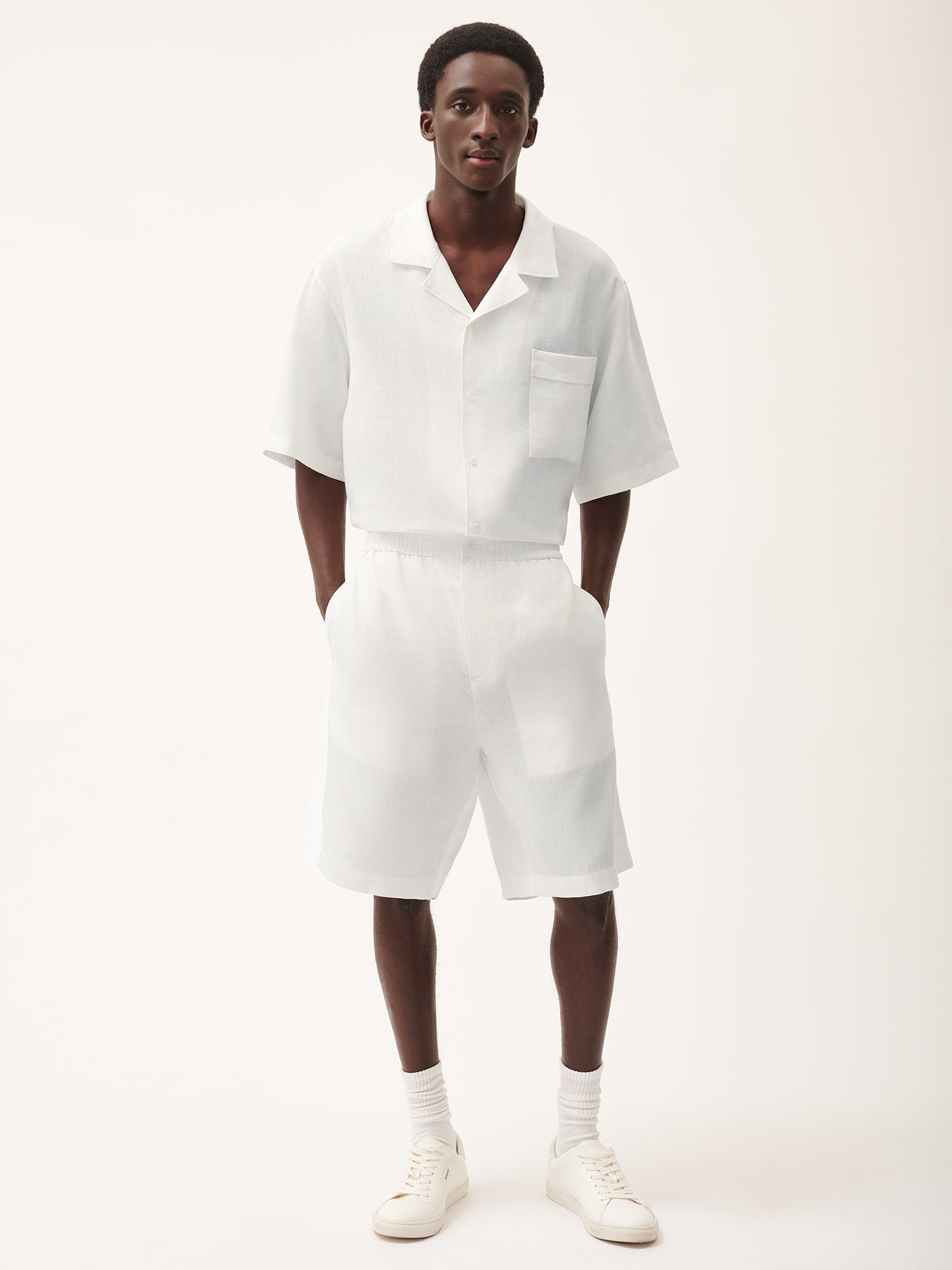 DNA_Linen_Long_Shorts_Off_White_male-1