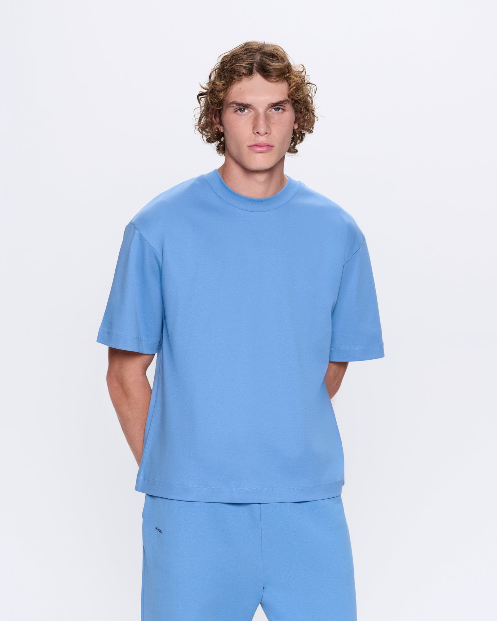 Mens DNA Blue Oversized T-shirt | PANGAIA