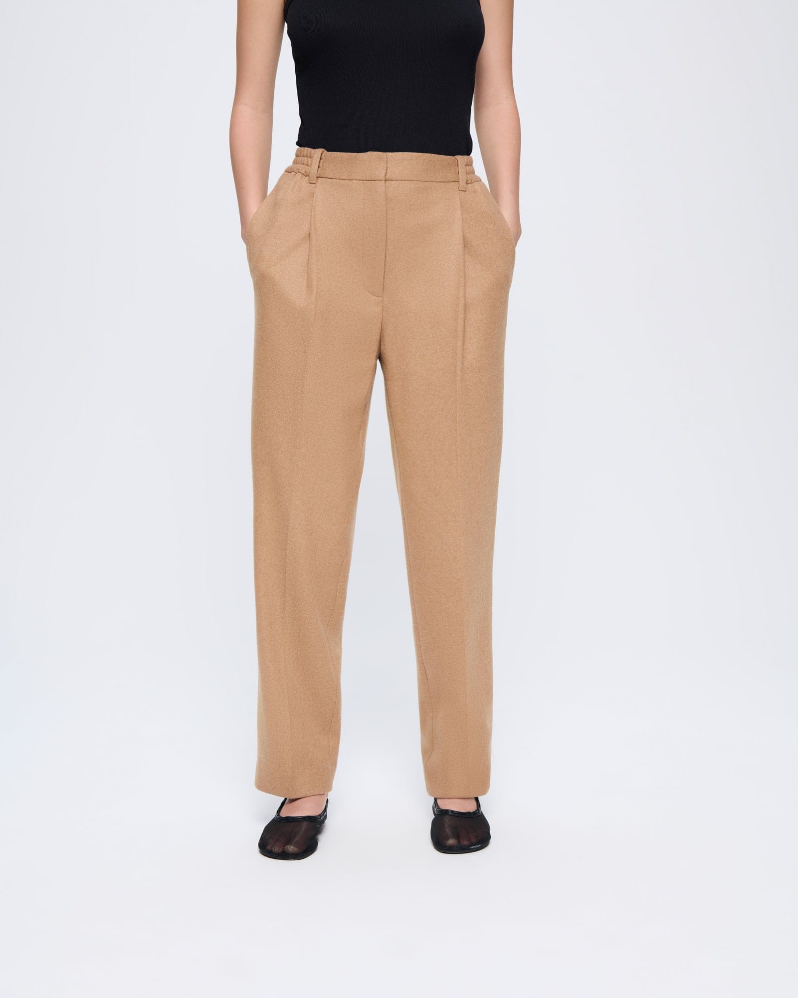 DNA_RECYCLED_WOOL_TAILORING_RECYCLED_WOOL_TROUSERS_DESERT_CAMEL_WOMENS_FRONT