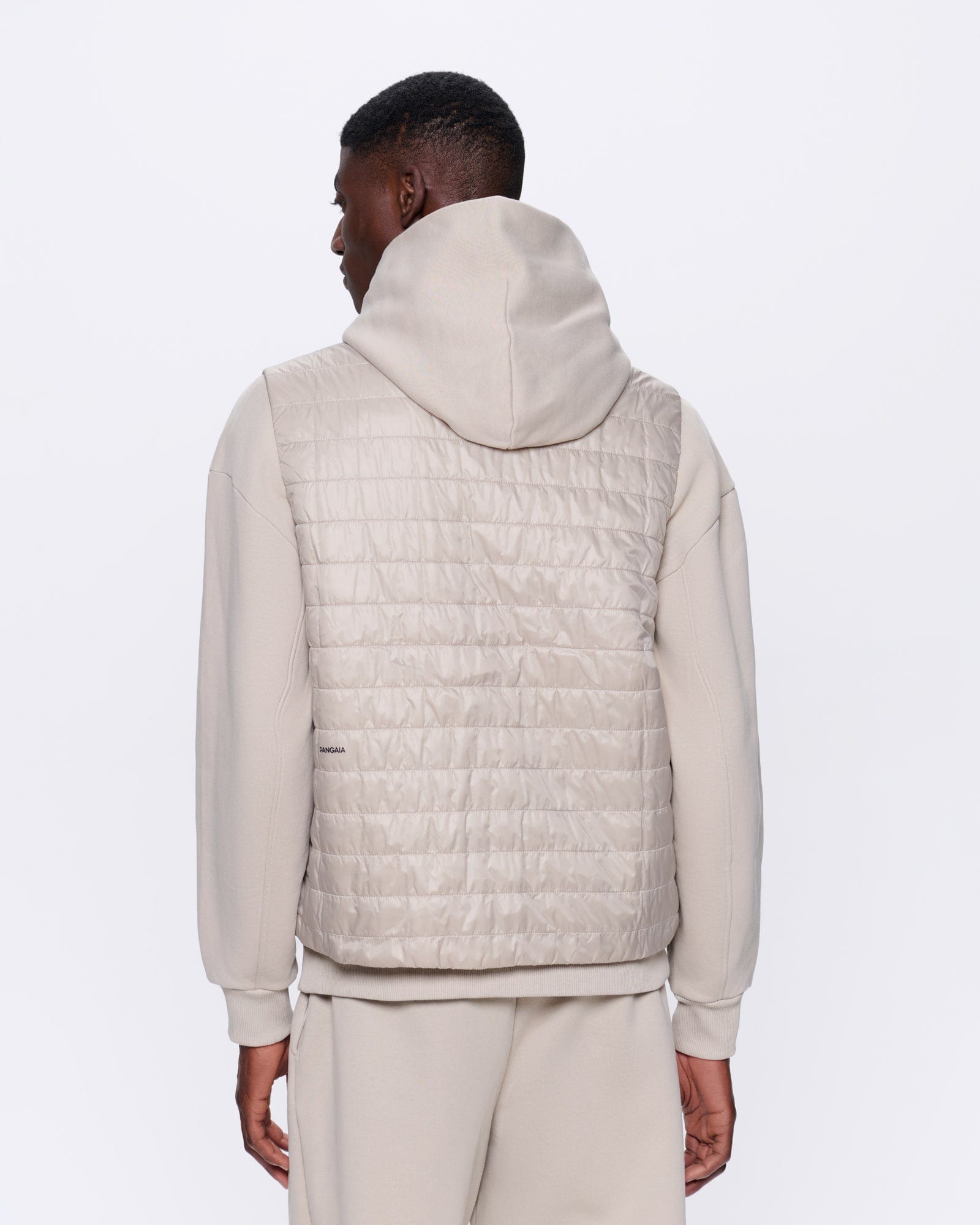 Mens Flower-Warmth Lite Gilet—Wheat Beige