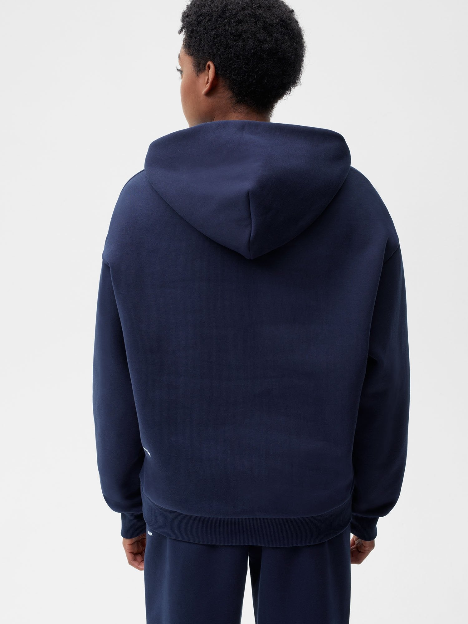 Heavyweight Recycled Cotton Hoodie Navy WW