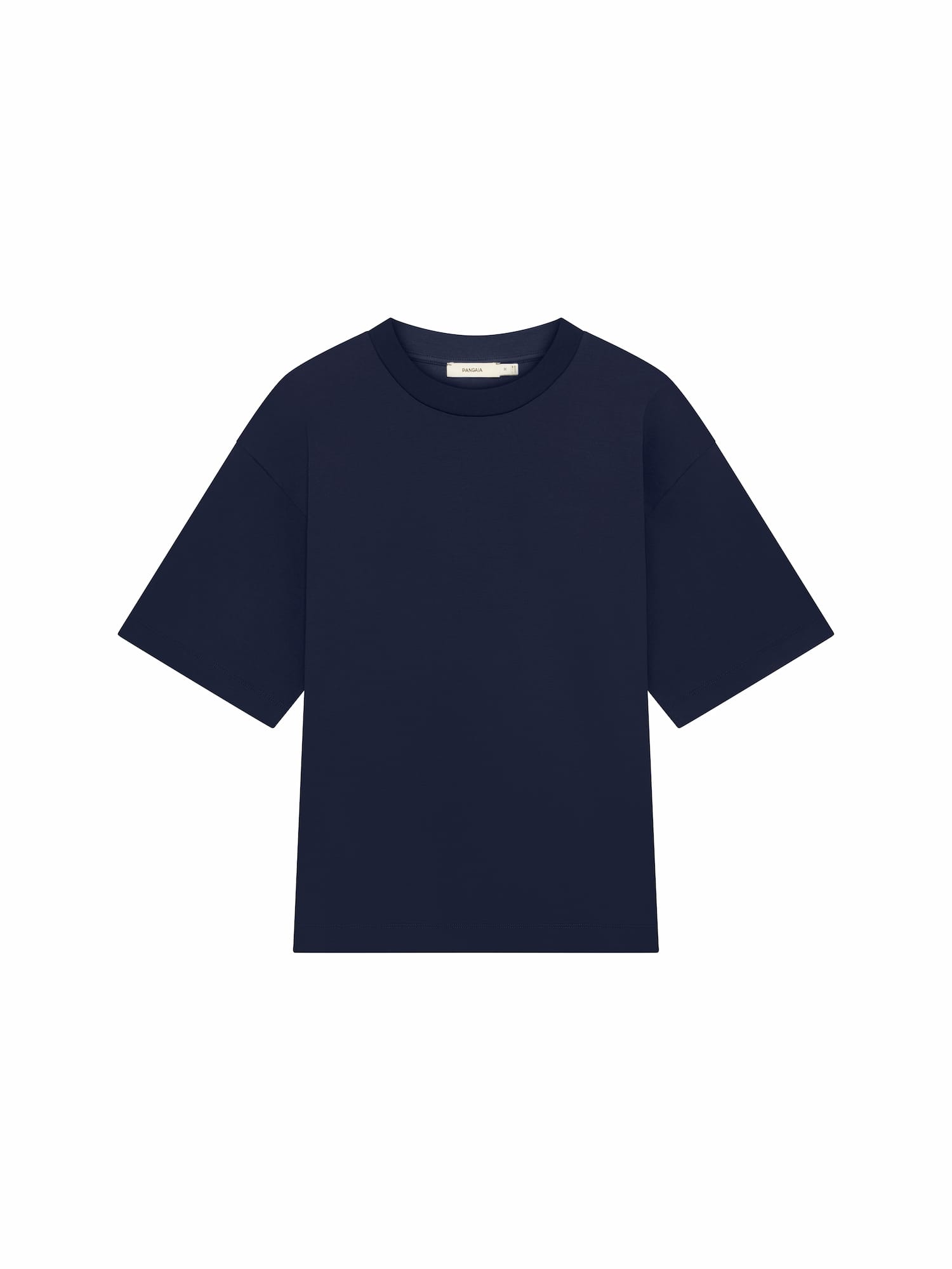 Womens Interlock Oversized T-Shirt—Granite Navy