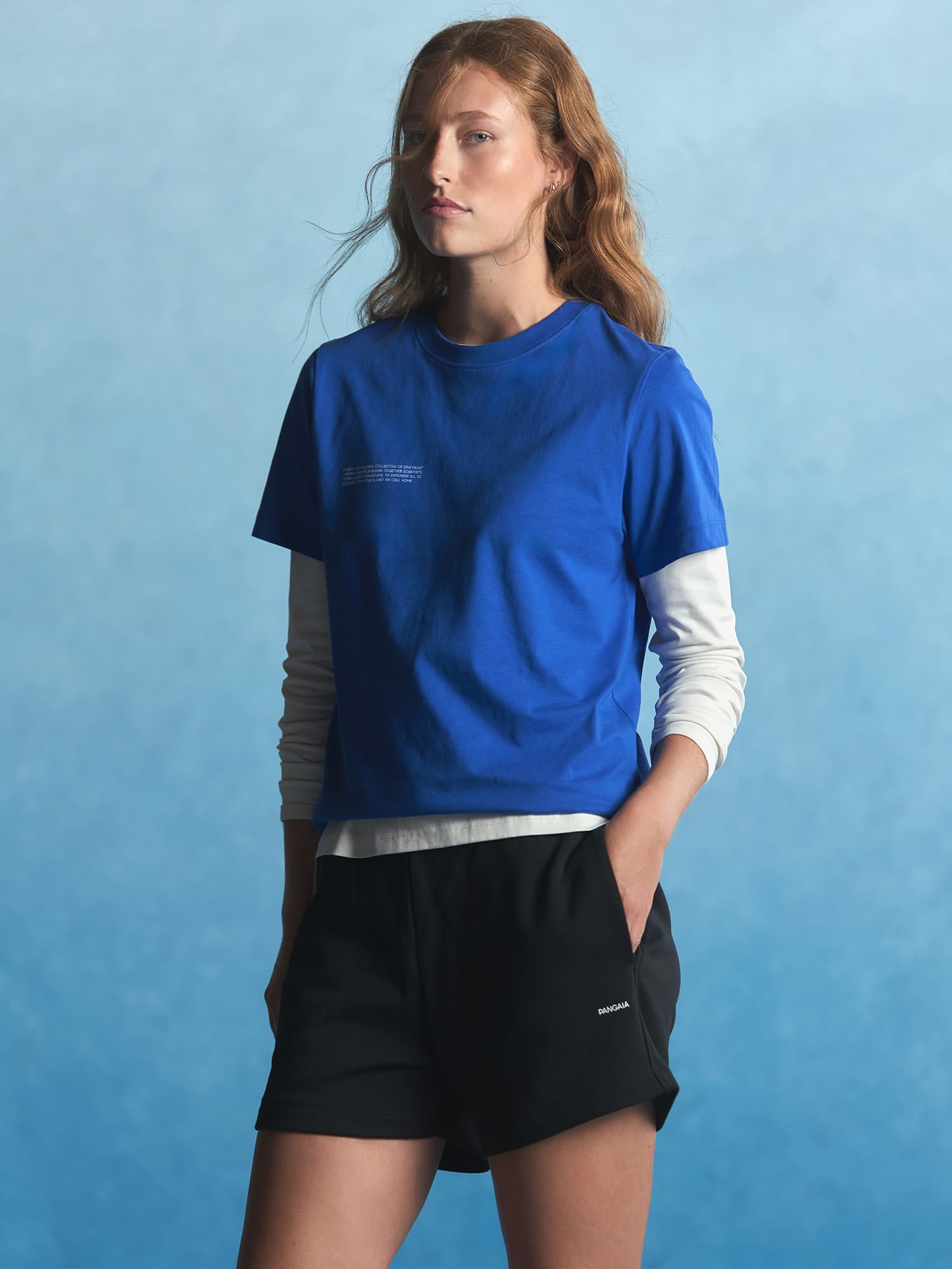 Womens Midweight T-Shirt—Gaia Blue