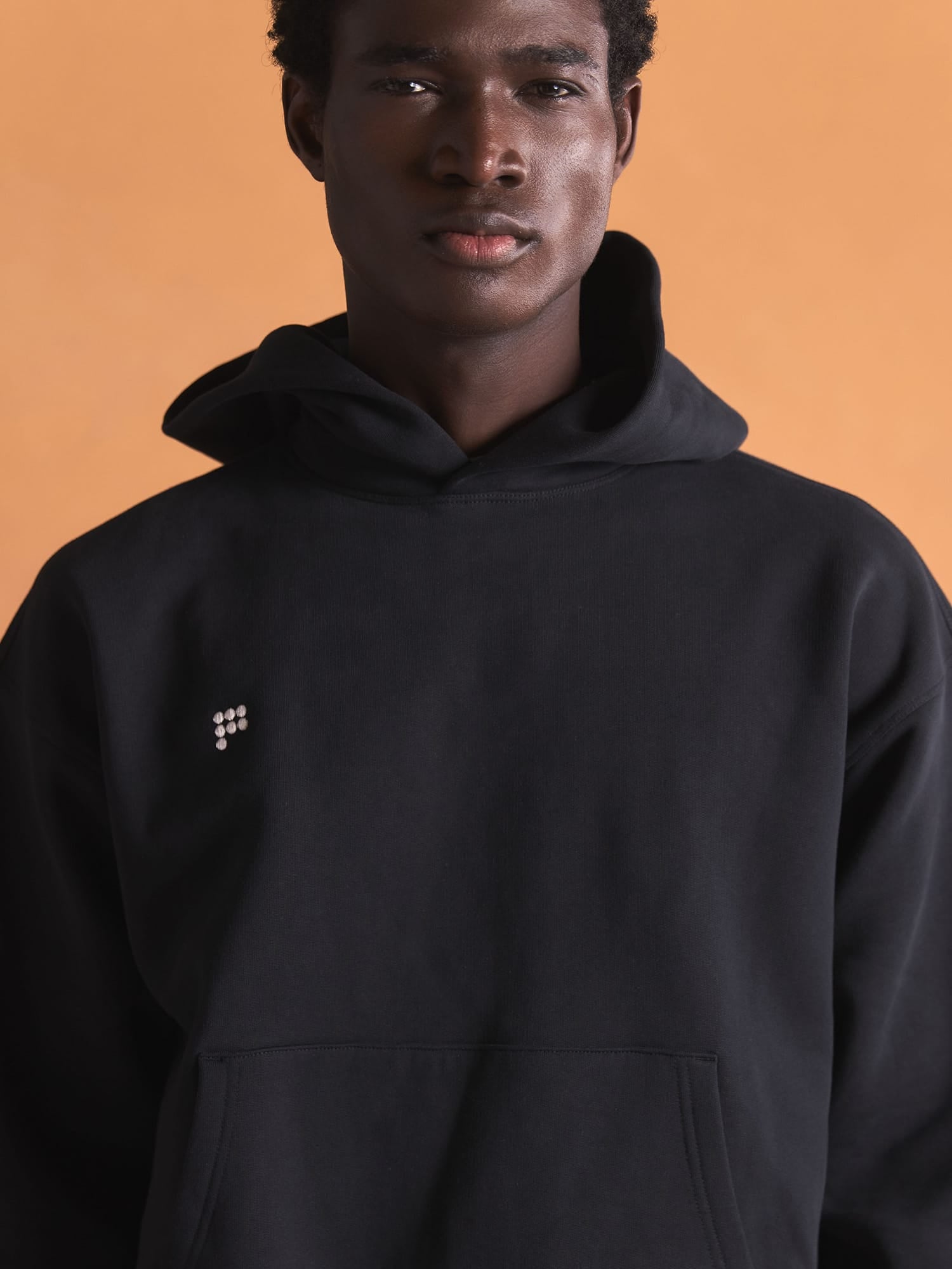 Mens Heavyweight Hoodie—Black