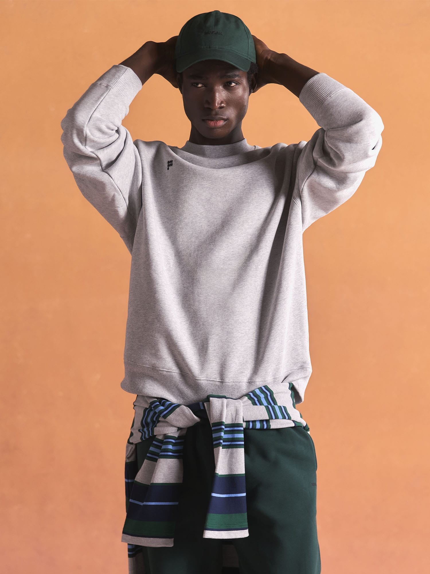 Mens Heavyweight Sweatshirt—Grey Marl