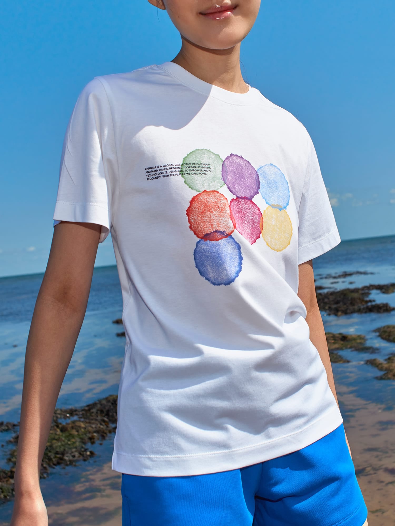 Womens Midweight T-Shirt Seven Circles—White