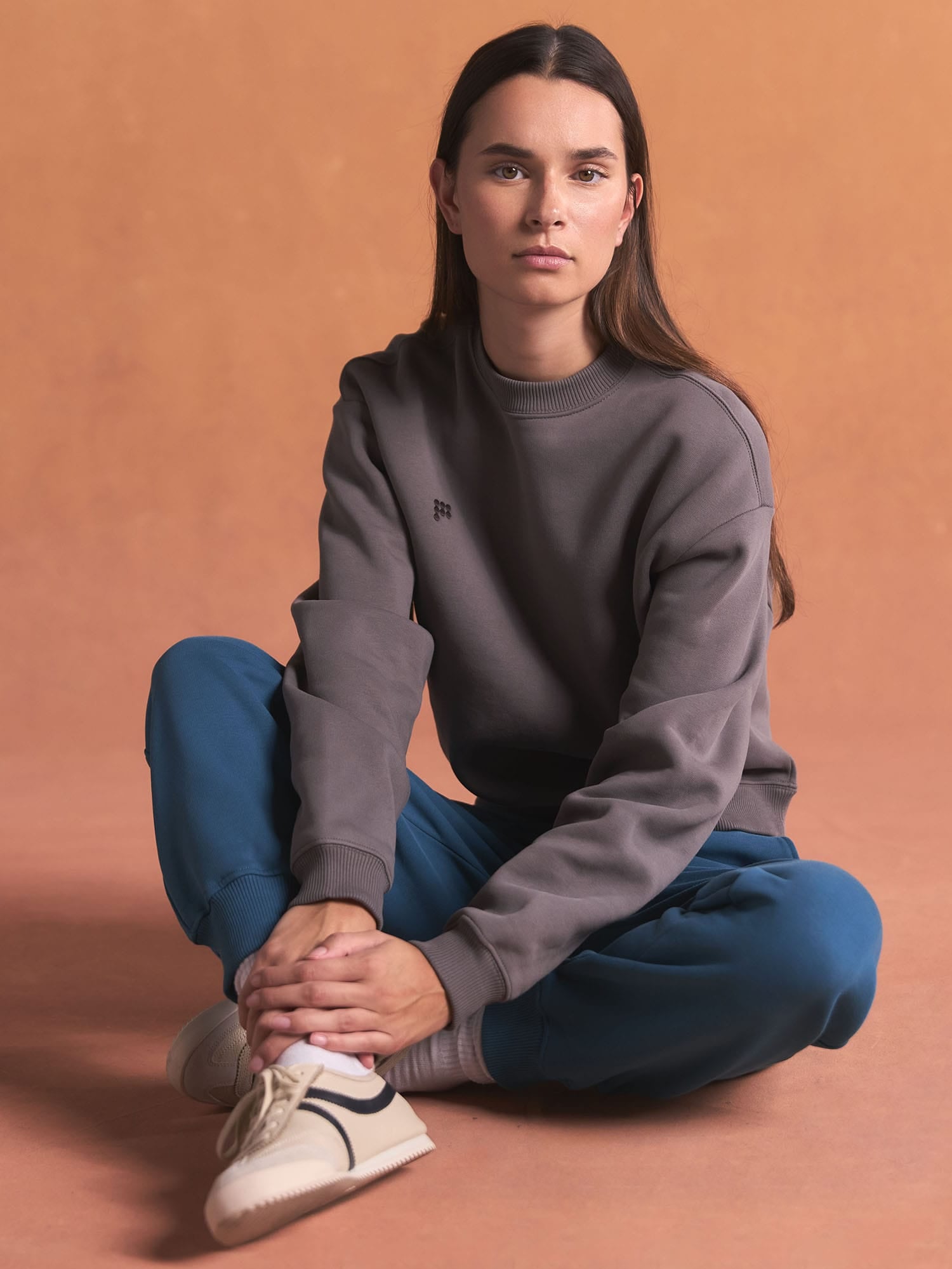 Womens Heavyweight Sweatshirt—Slate Escape
