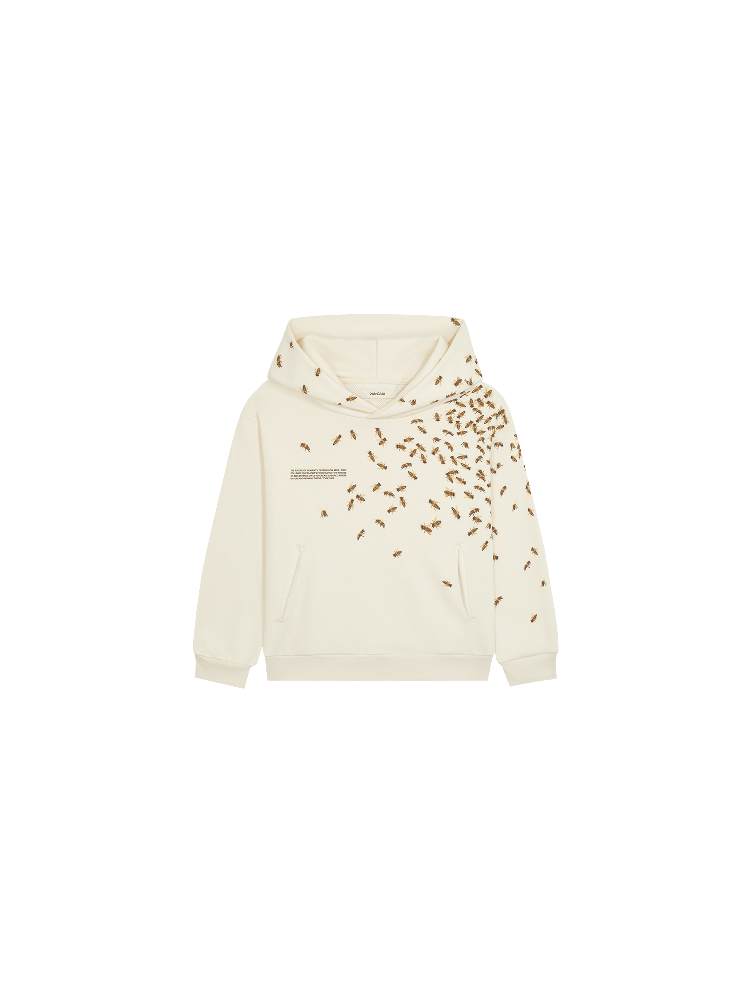 Kids' Bee:Wild Hoodie—Undyed