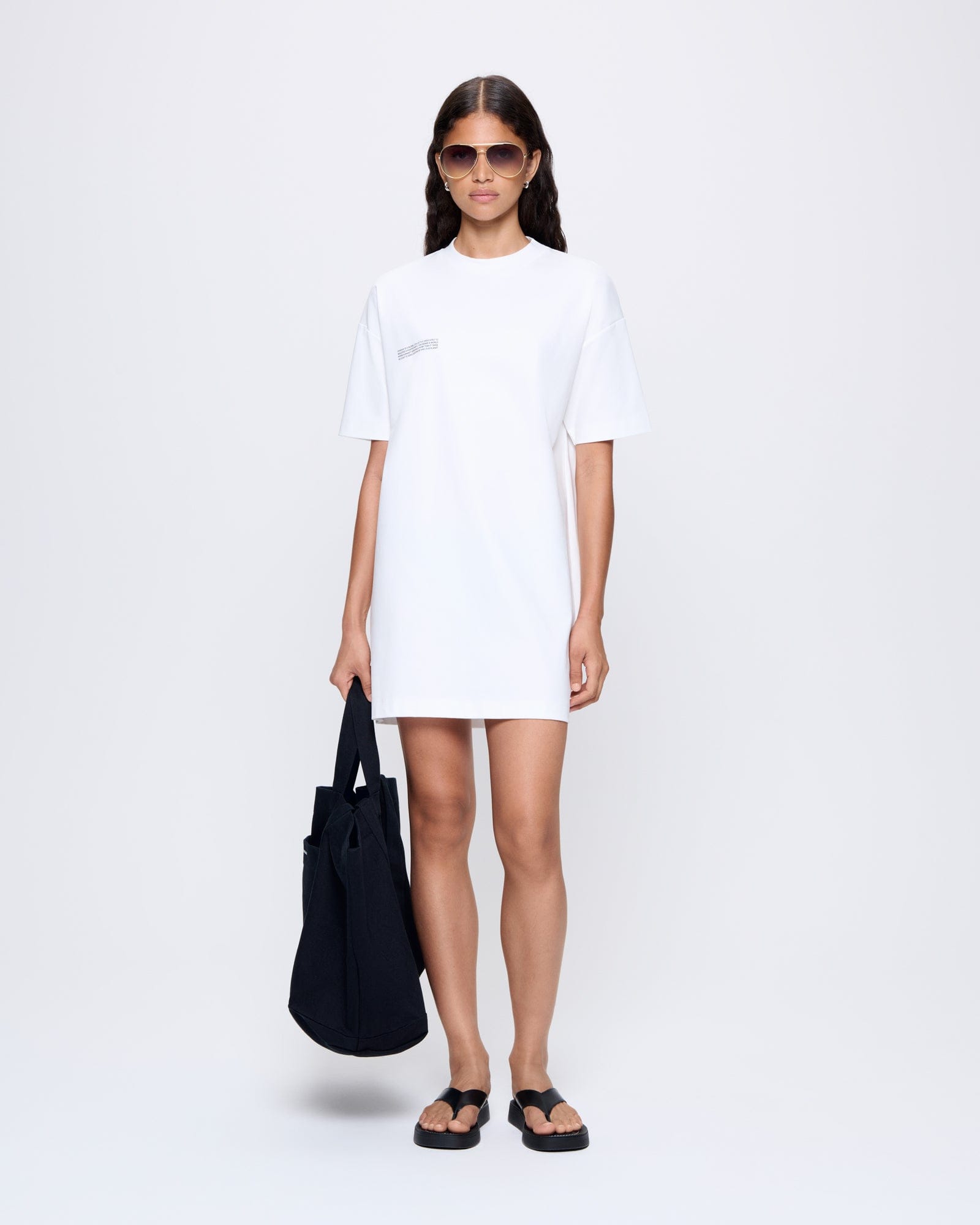 organic cotton t shirt dress Jane Organic Cotton T Shirt Dress: Short Sleeve