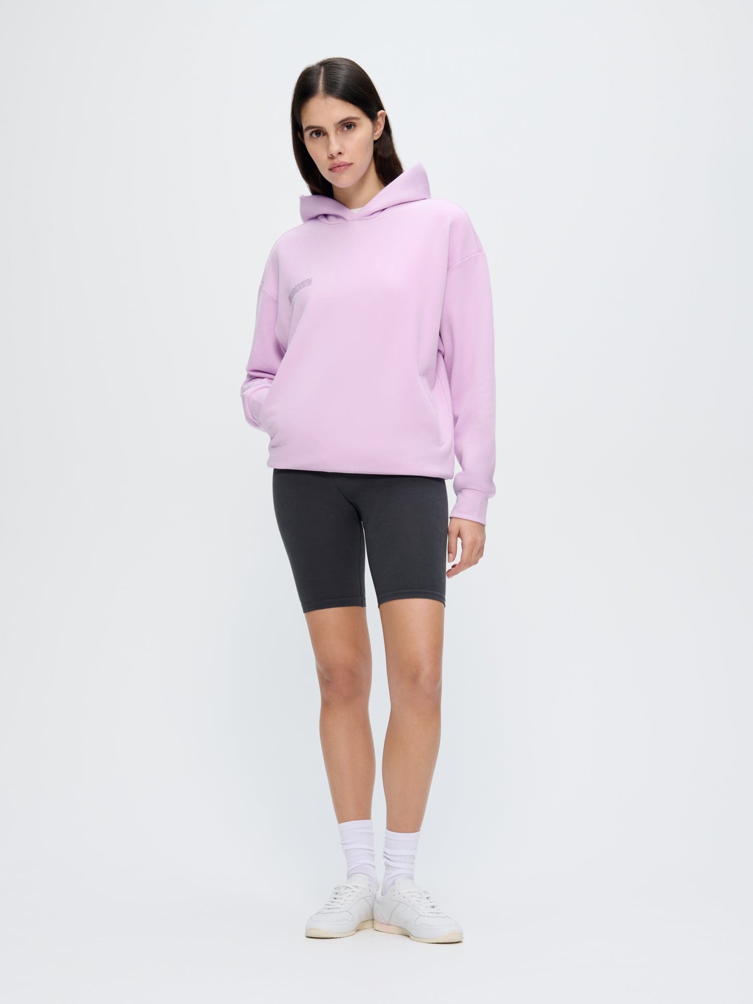 Womens 365 Midweight Hoodie—Crocus Purple