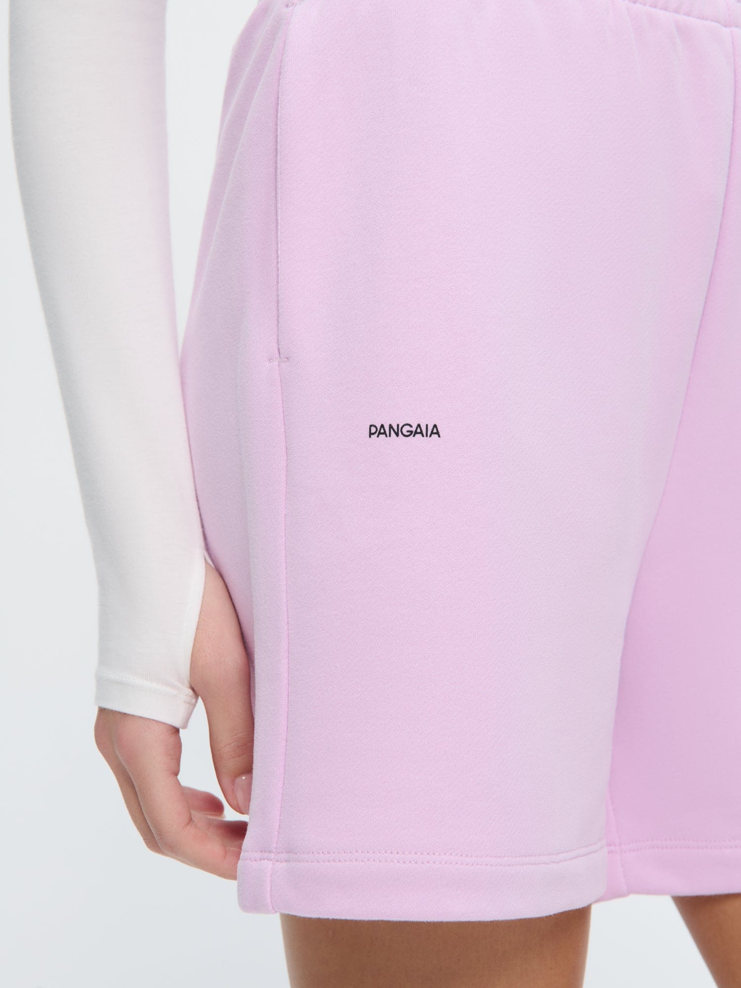 Womens 365 Midweight Mid Length Shorts—Crocus Purple