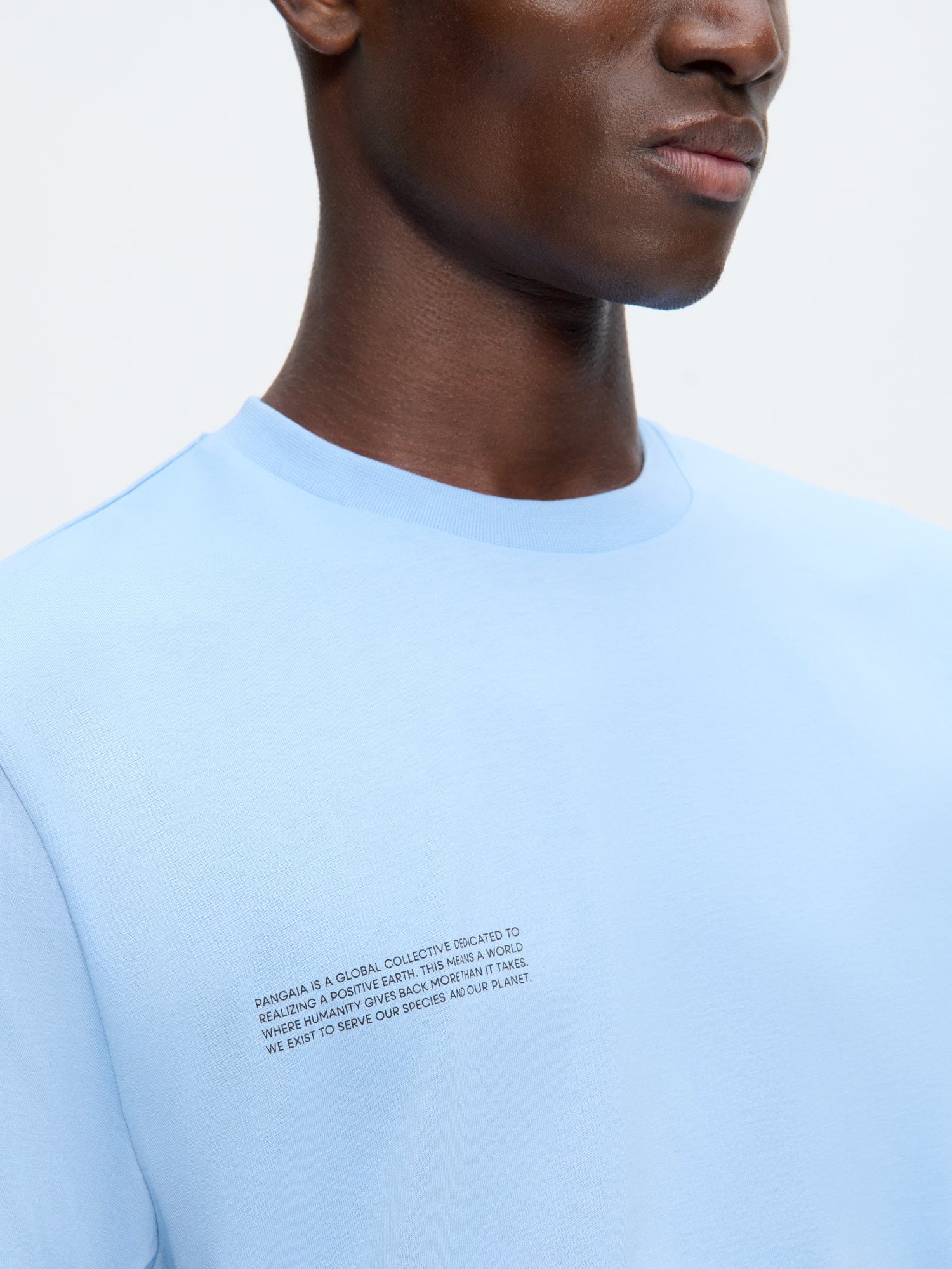 Mens 365 Midweight T-shirt—Dewdrop Blue