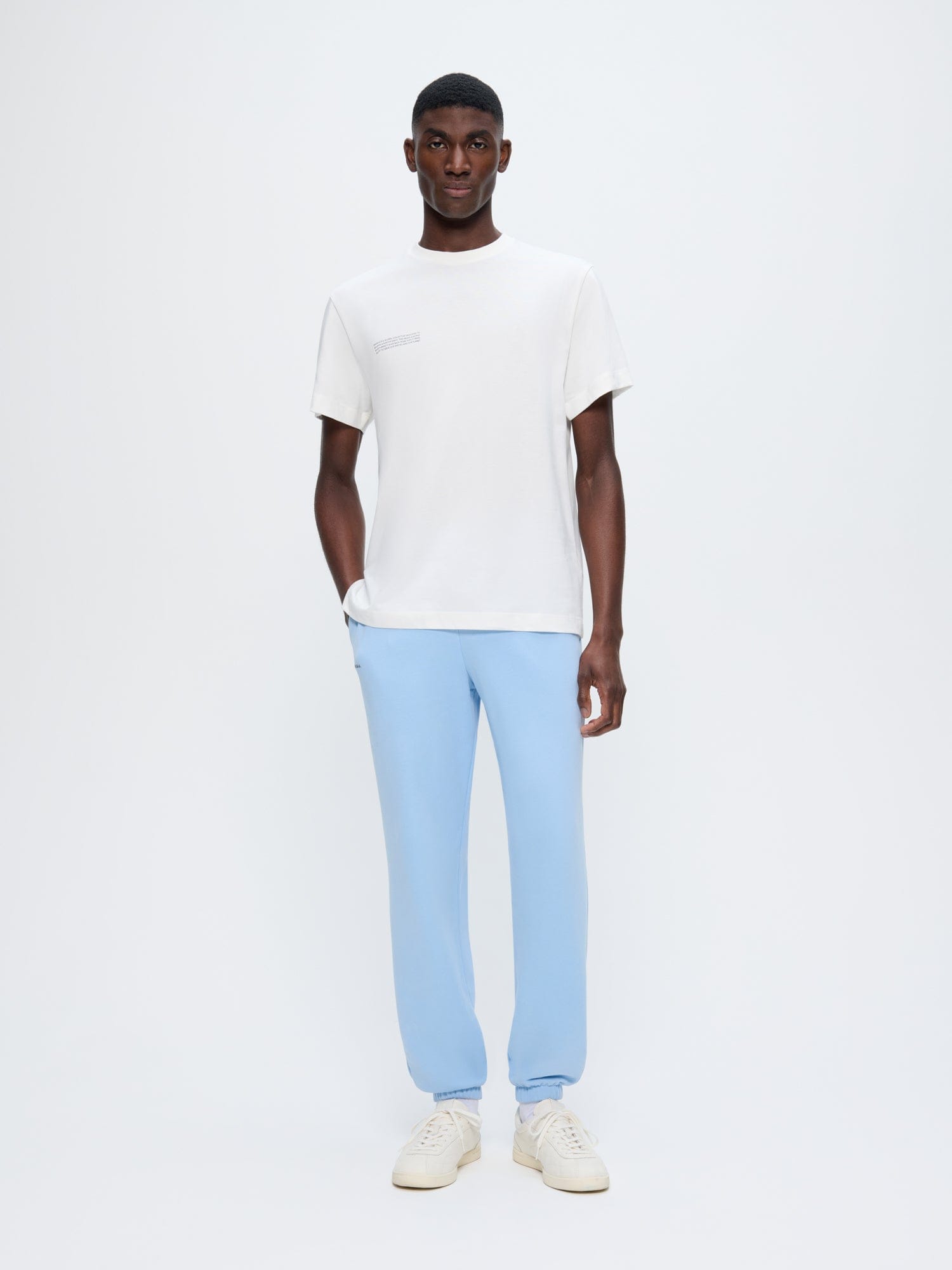 Mens 365 Midweight Track Pants—Dewdrop Blue