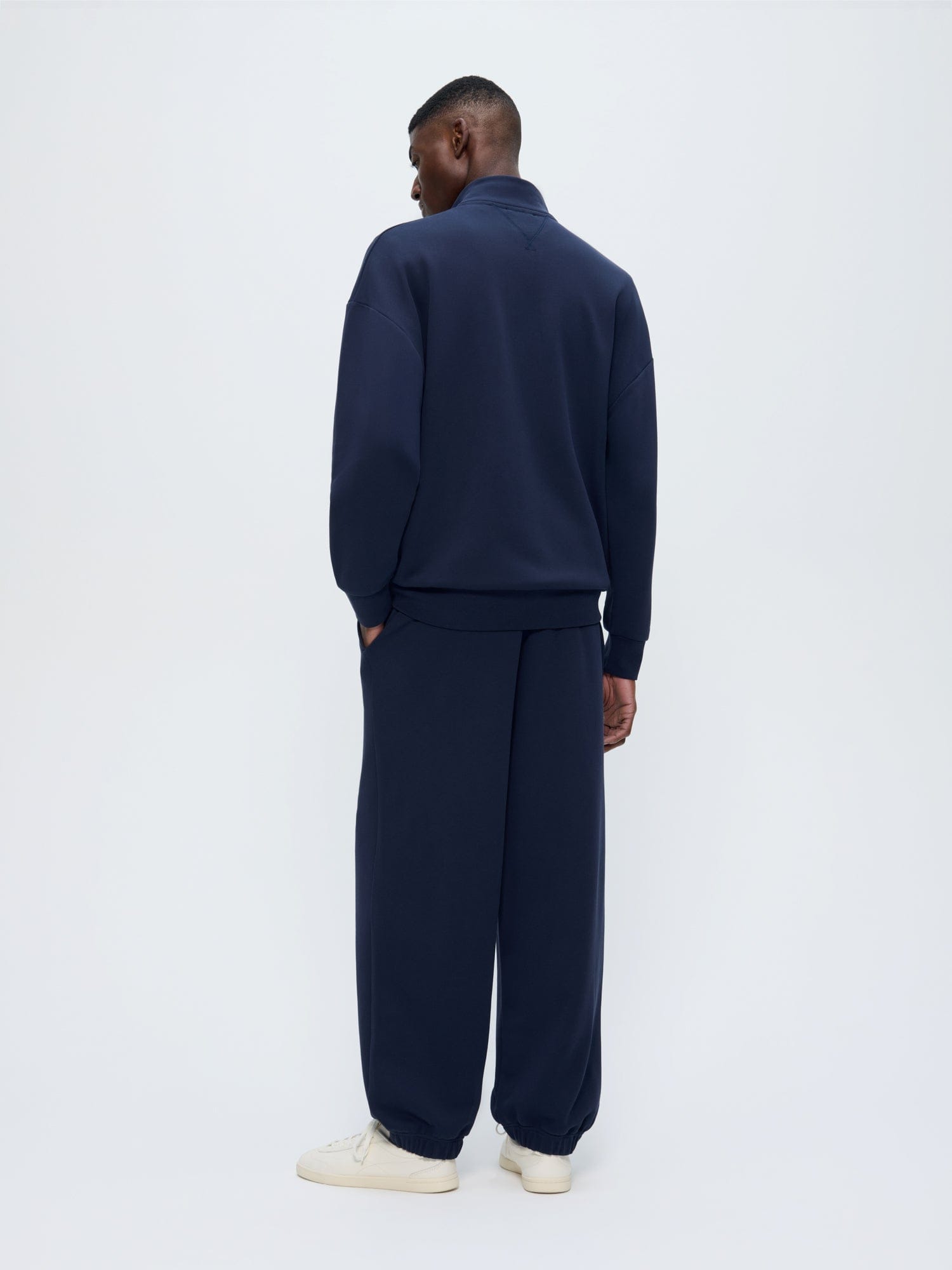Mens Track Pants—Midnight Navy