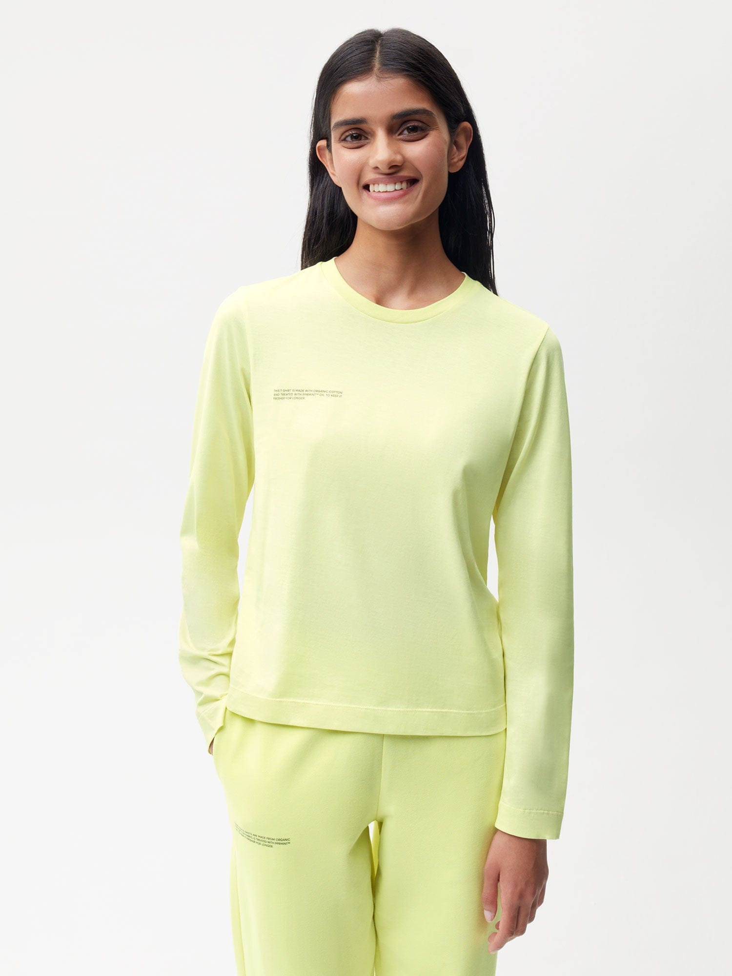 Sale Women's 365 Lightweight Fitted Long Sleeve T-shirt - Pangaia