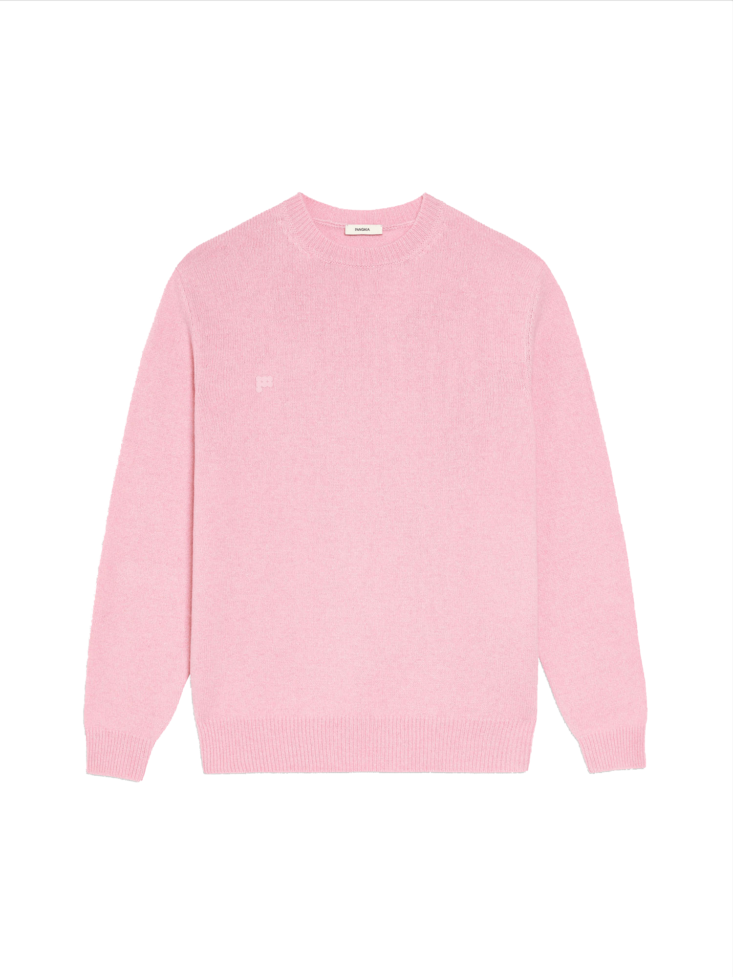 Recycled Cashmere Crewneck Sweatshirt—sakura pink-packshot-3