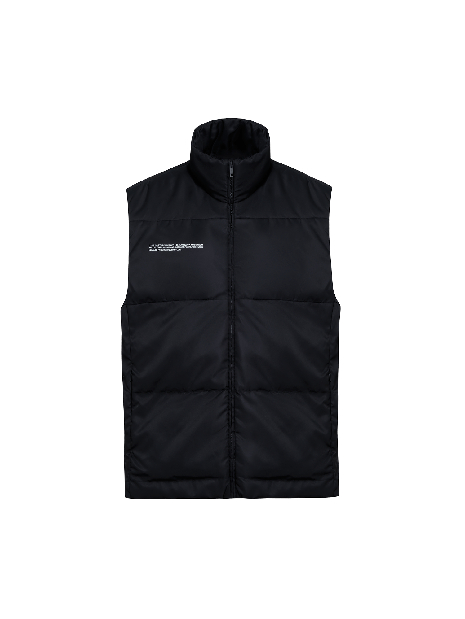 Recycled-Nylon-HW-Flwrdwn-Gilet-Black-packshot-3