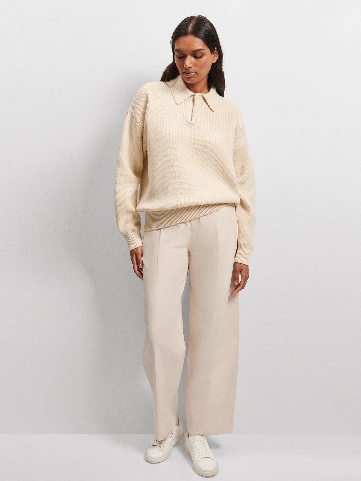 Recycled_Cashmere_Polo_Sweater_Ecru_Ivory_female-5