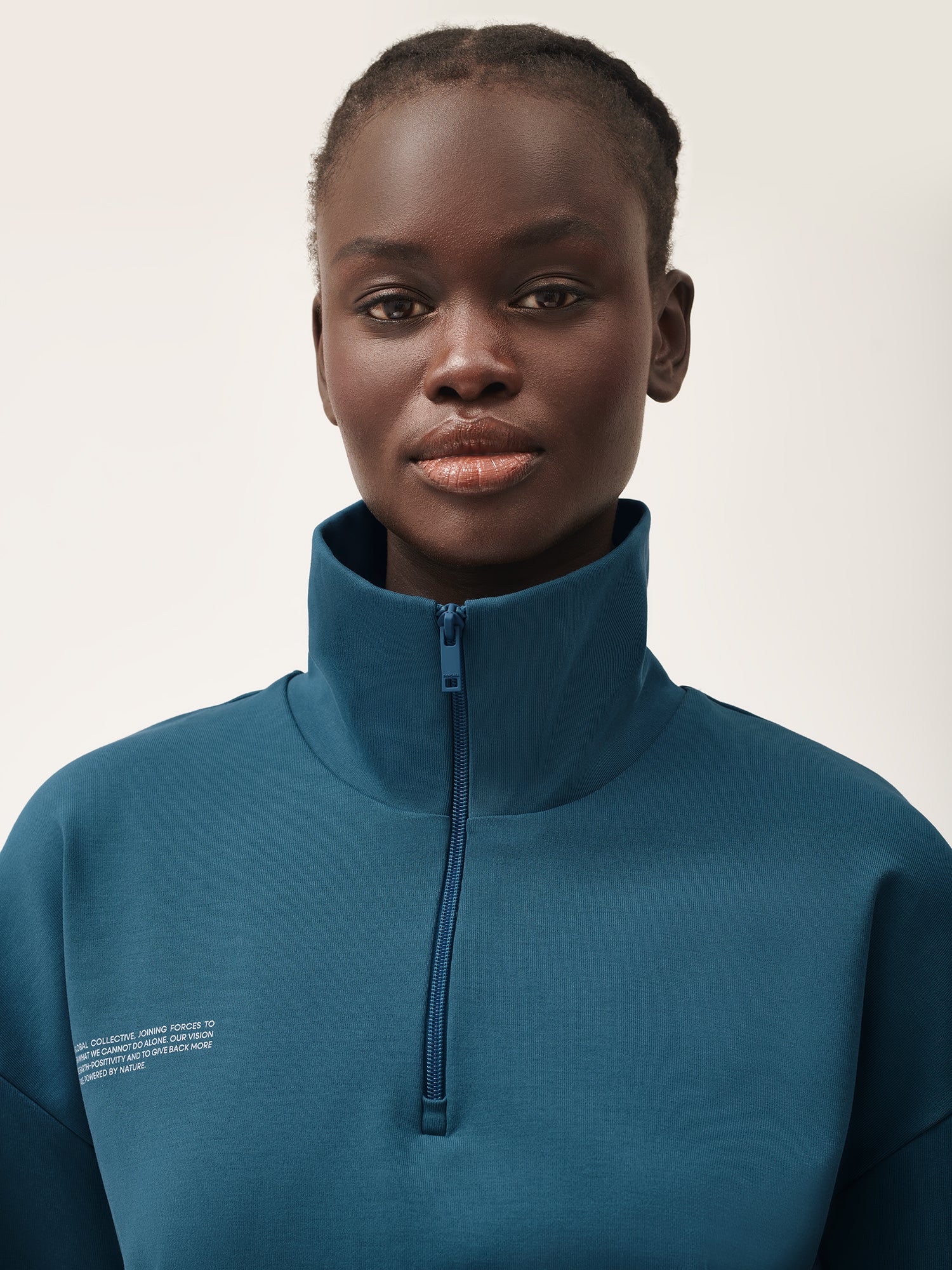 Recycled_and_Organic_Cotton_Half_Zip_Funnel_Neck_Sweatshirt_Storm_Blue-female-5