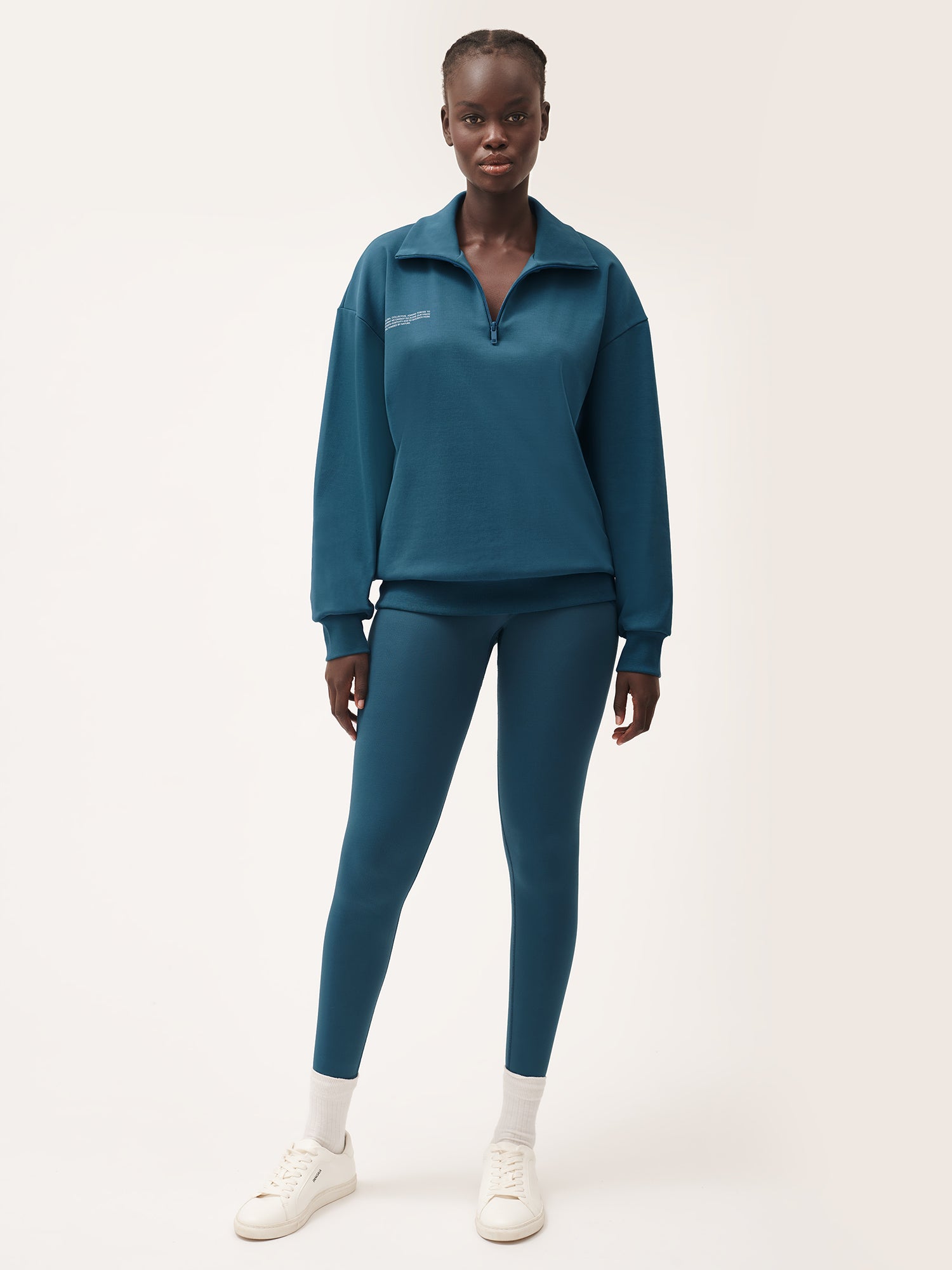 Recycled_and_Organic_Cotton_Half_Zip_Funnel_Neck_Sweatshirt_Storm_Blue-female-3