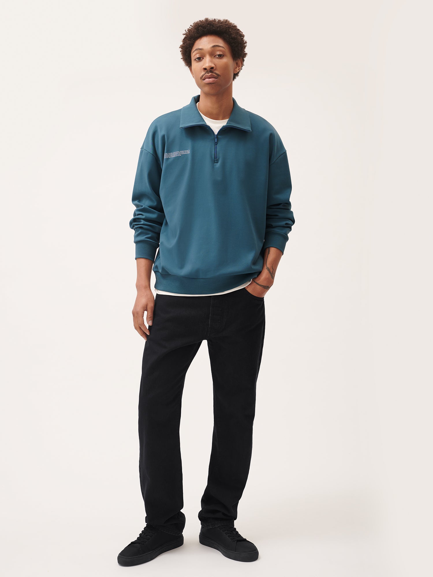 Recycled_and_Organic_Cotton_Half_Zip_Funnel_Neck_Sweatshirt_Storm_Blue-male-4