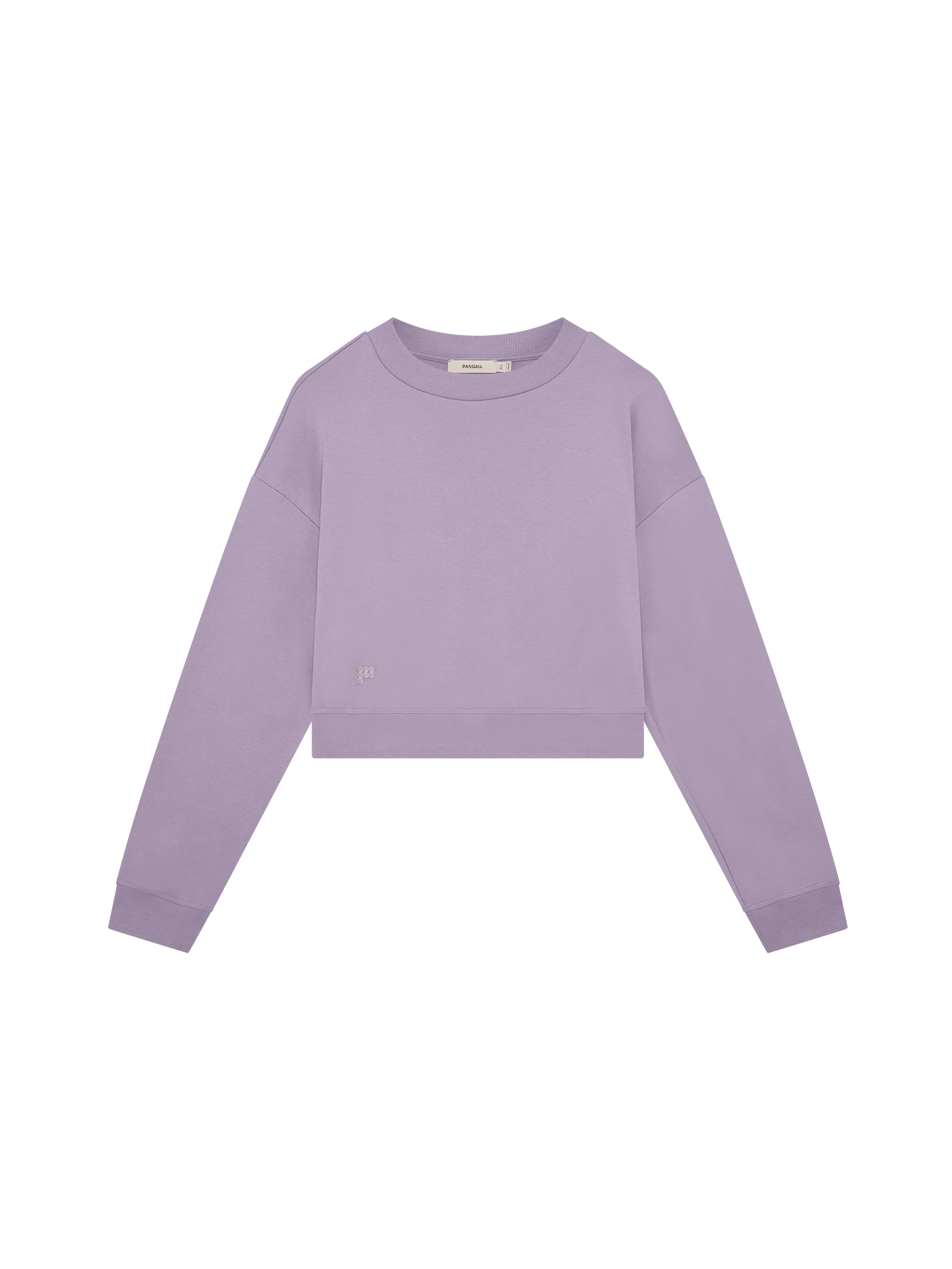 Womens Cropped Sweatshirt—Dusty Mauve
