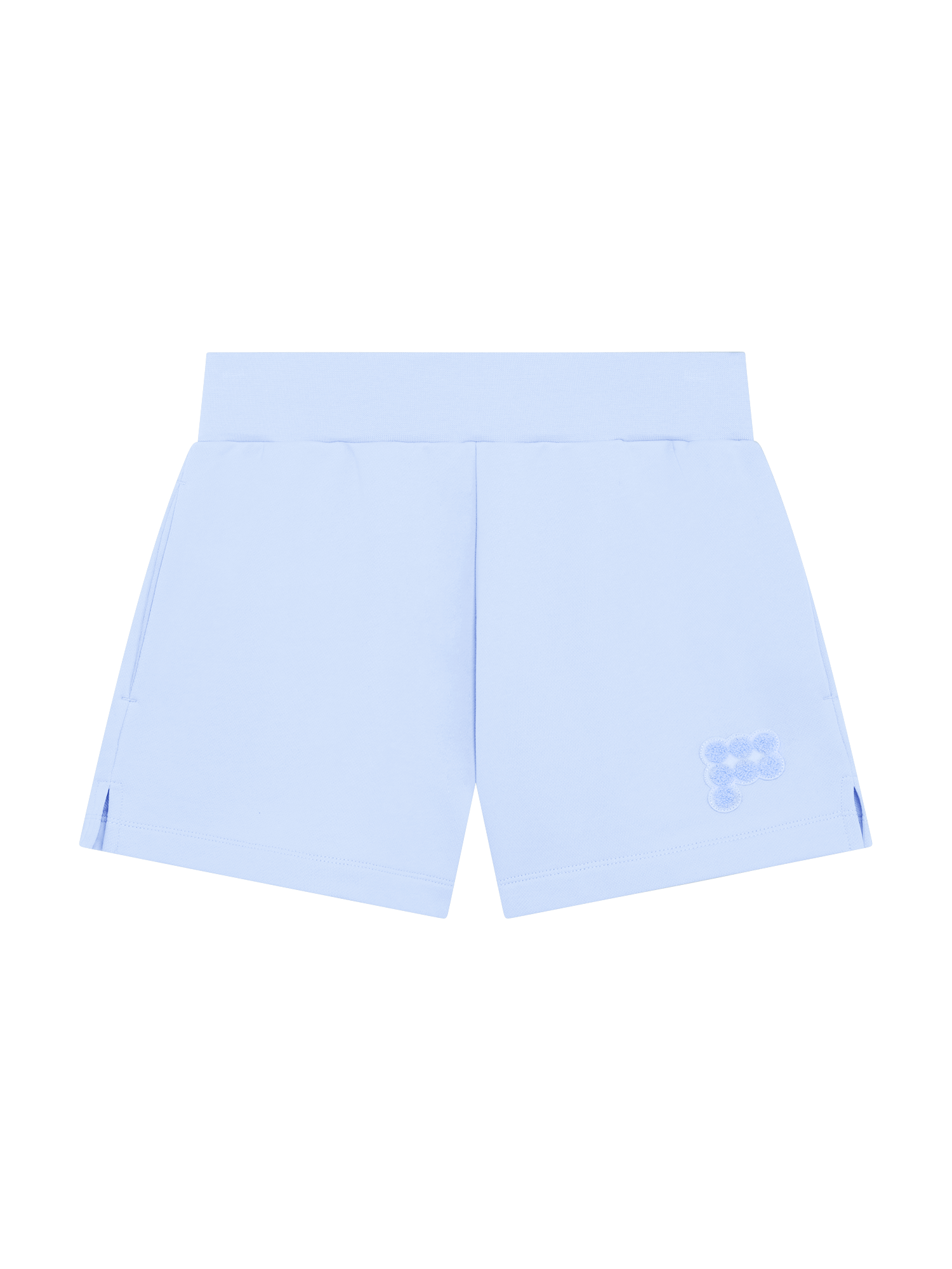Womens Shorts—Wildflower Blue