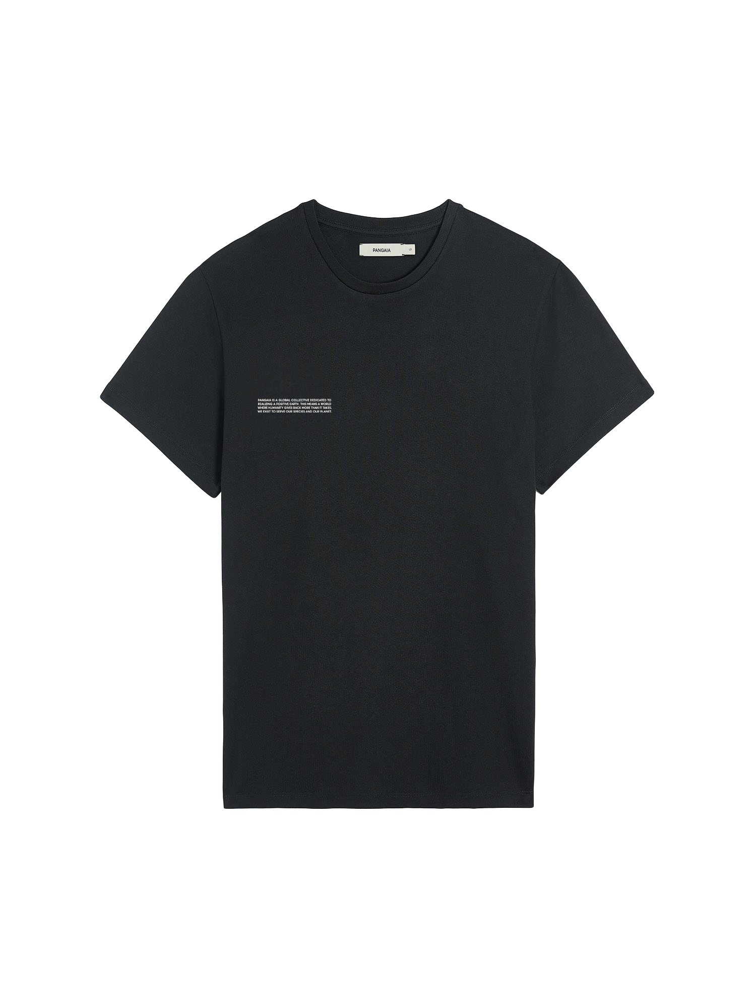 Mens Black 365 Midweight T-shirt | Designer T-Shirts | PANGAIA Mens Black 365 Midweight T-shirt | Designer T-Shirts | PANGAIA