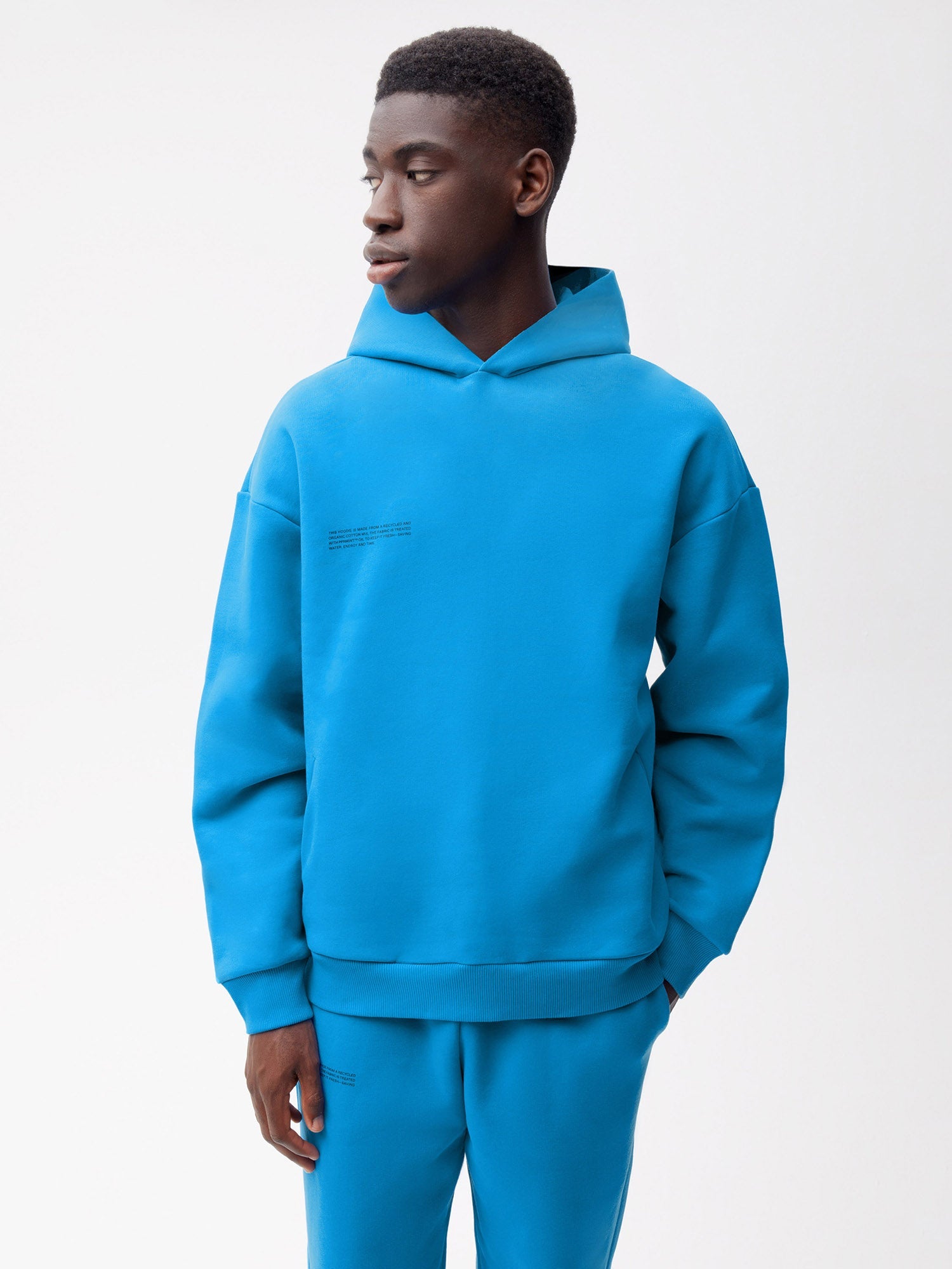 Signature Hoodieâ€”cerulean blue male