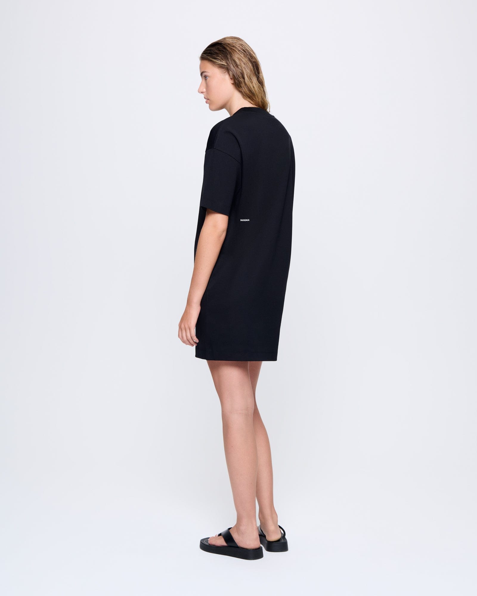 boxy t shirt dress Noisy May Curve Dress 'NMMOCCA' female White plain colored size 44