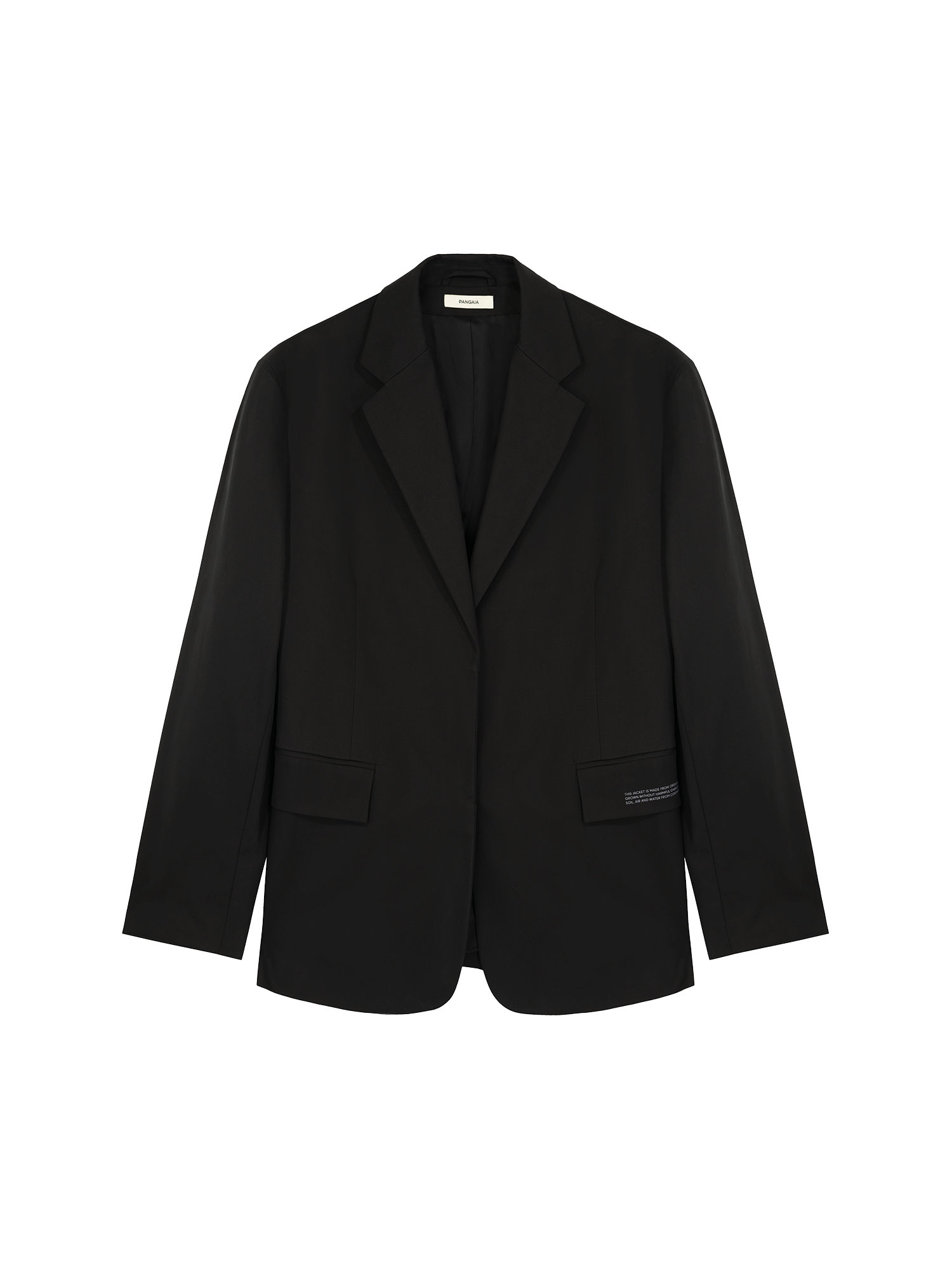 Womens-Cotton-Tailored-Jacket-Black-packshot-2