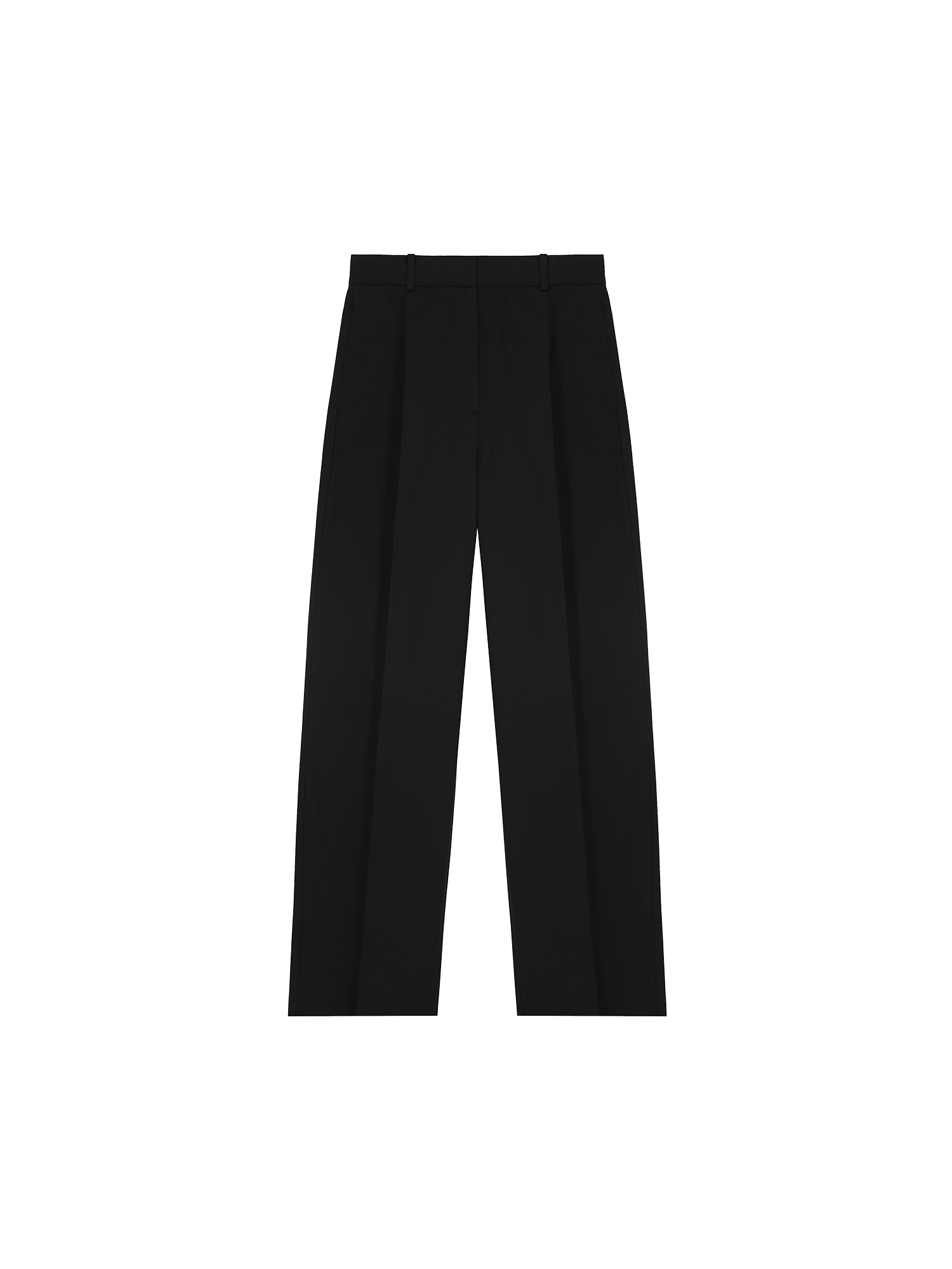 Womens-Cotton-Tailored-Trouser-Black-packshot-3