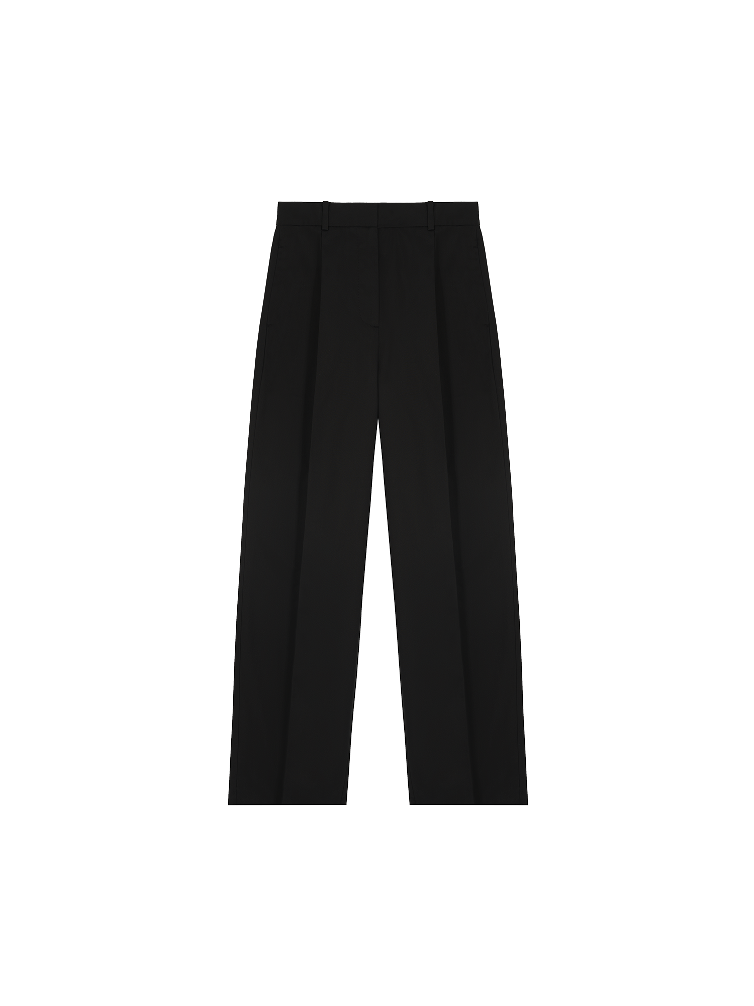 Womens-Cotton-Tailored-Trouser-Black-packshot-3