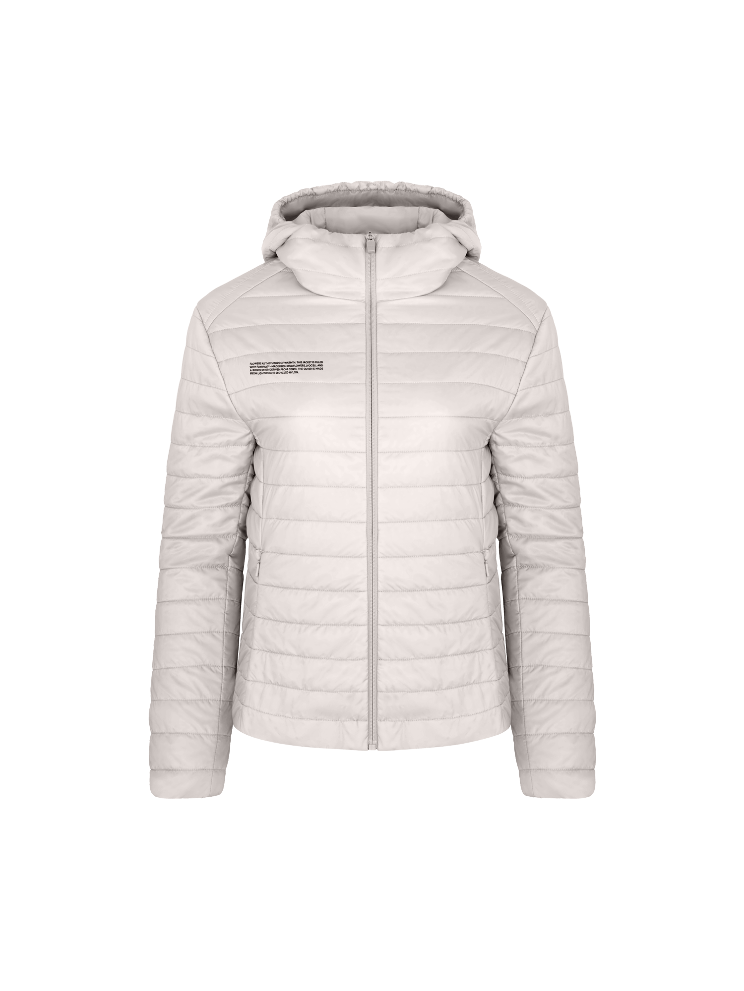 Womens Flower-Warmth Lite Jacket—Wheat Beige