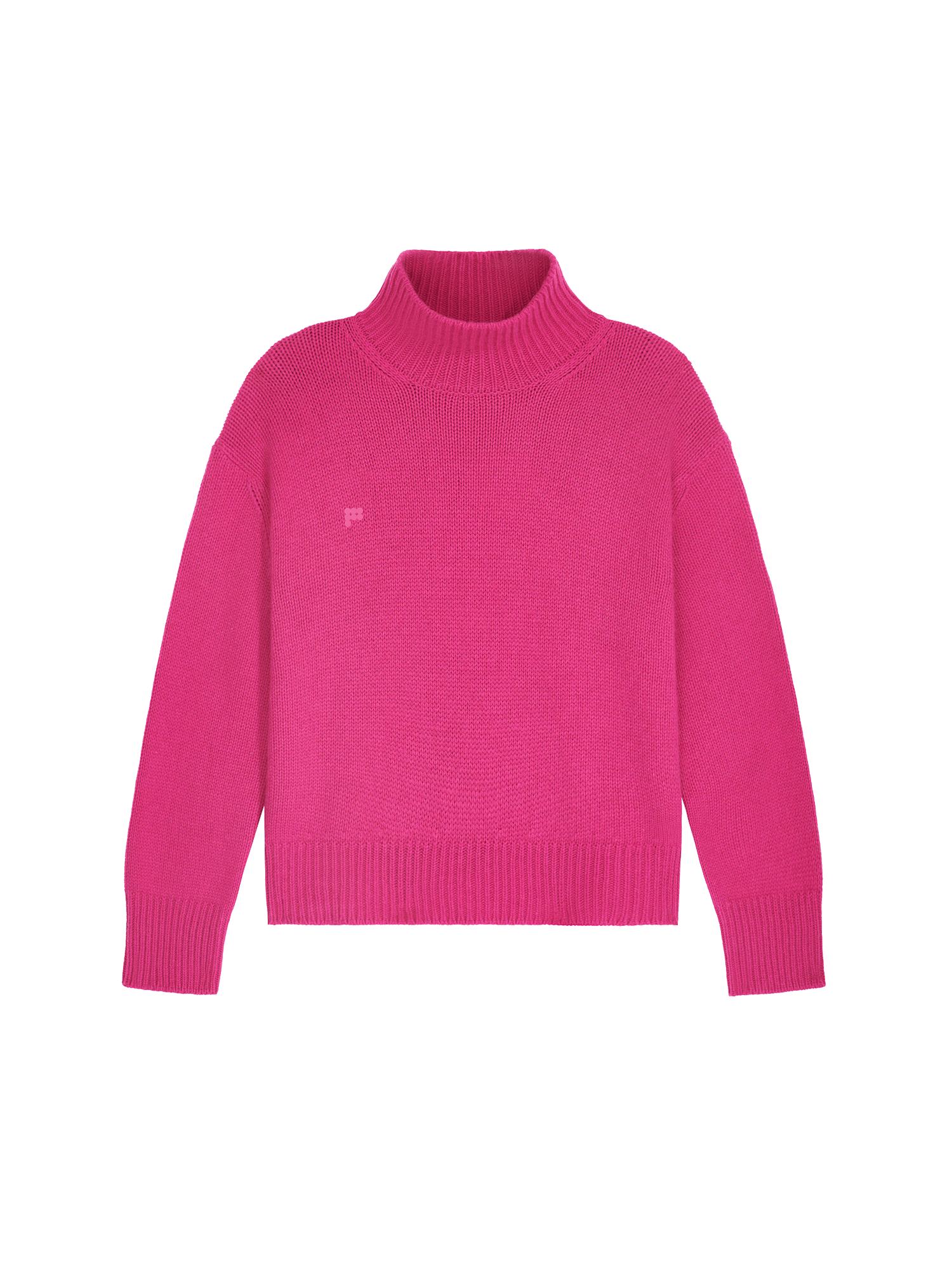 Womens_Recycled_Cashmere_Knit_Chunky_Turtleneck_Sweater_Tourmaline_Pink-packshot-2