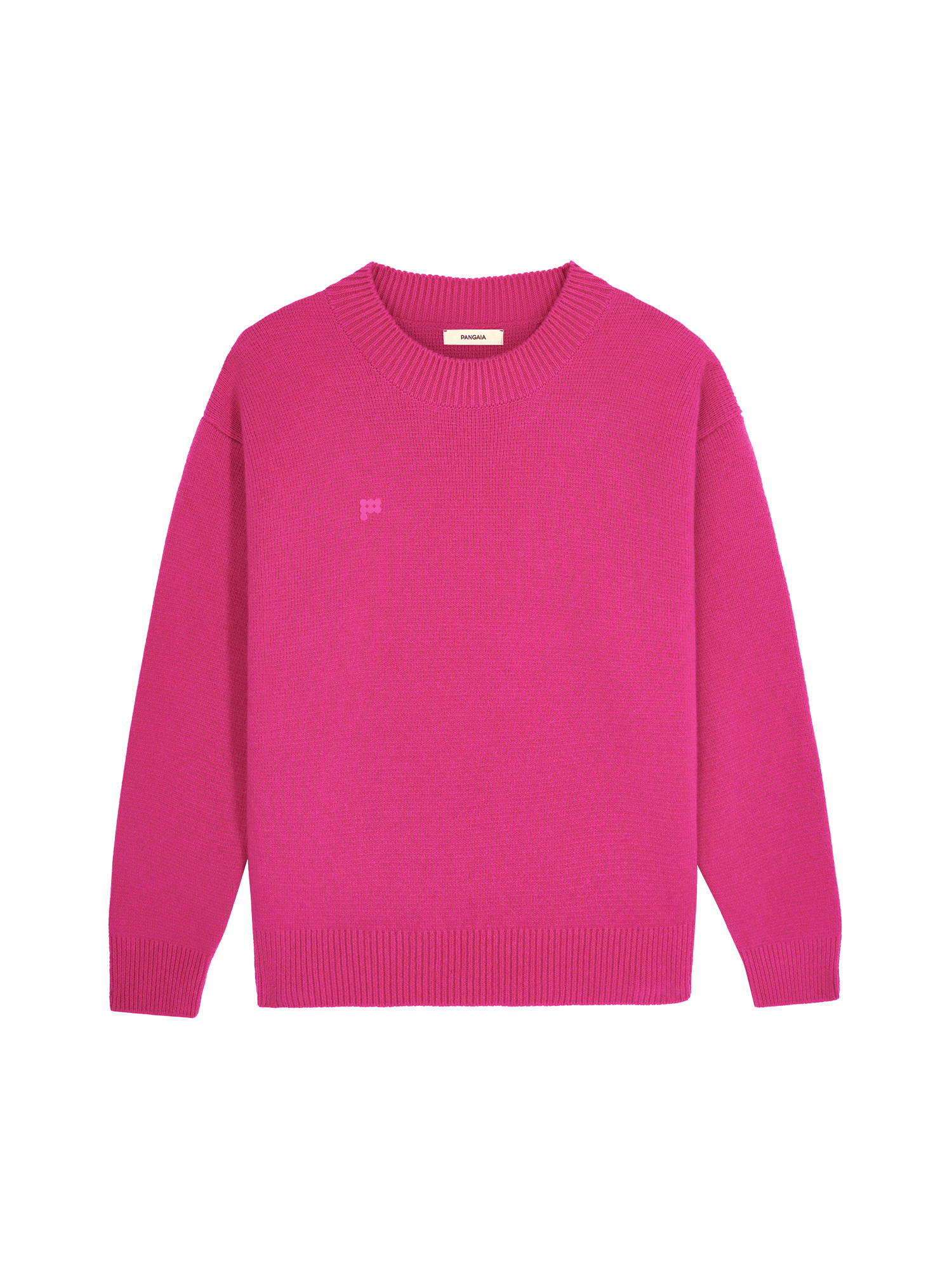 Womens_Recycled_Cashmere_Knit_Crew_Neck_Sweater_Tourmaline_Pink-packshot-2